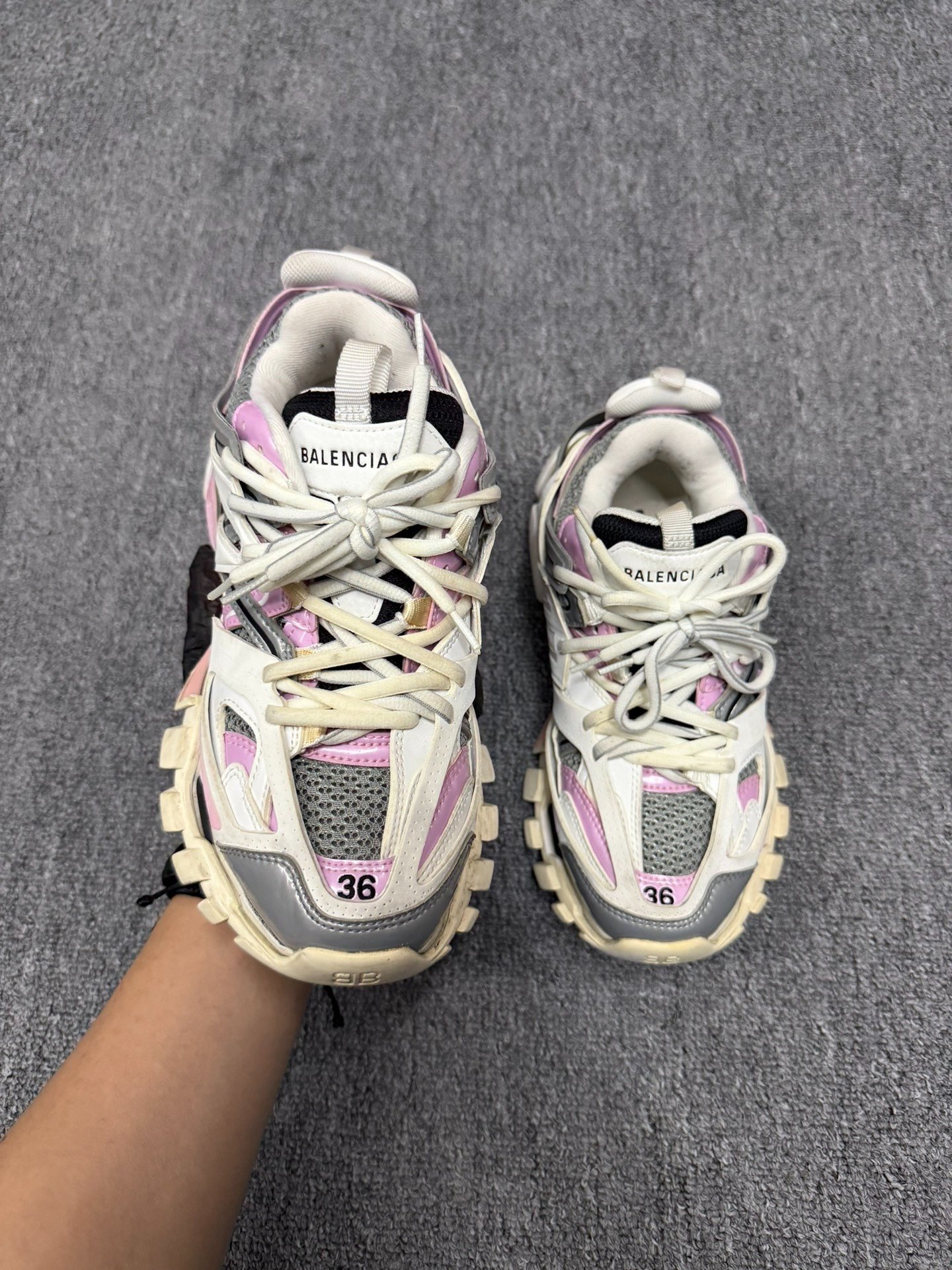 Balenciaga Track 3.0 Dad Shoes — detail
