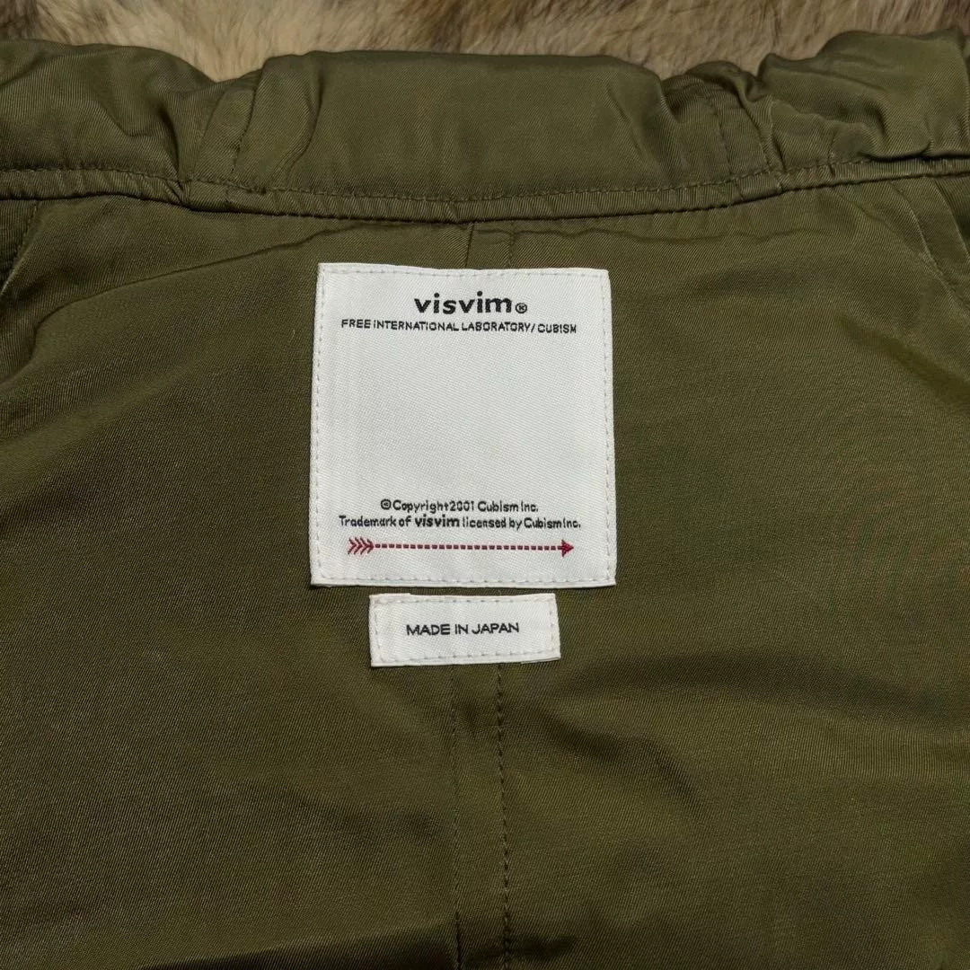 visvim VALDEZ Down Coat — back