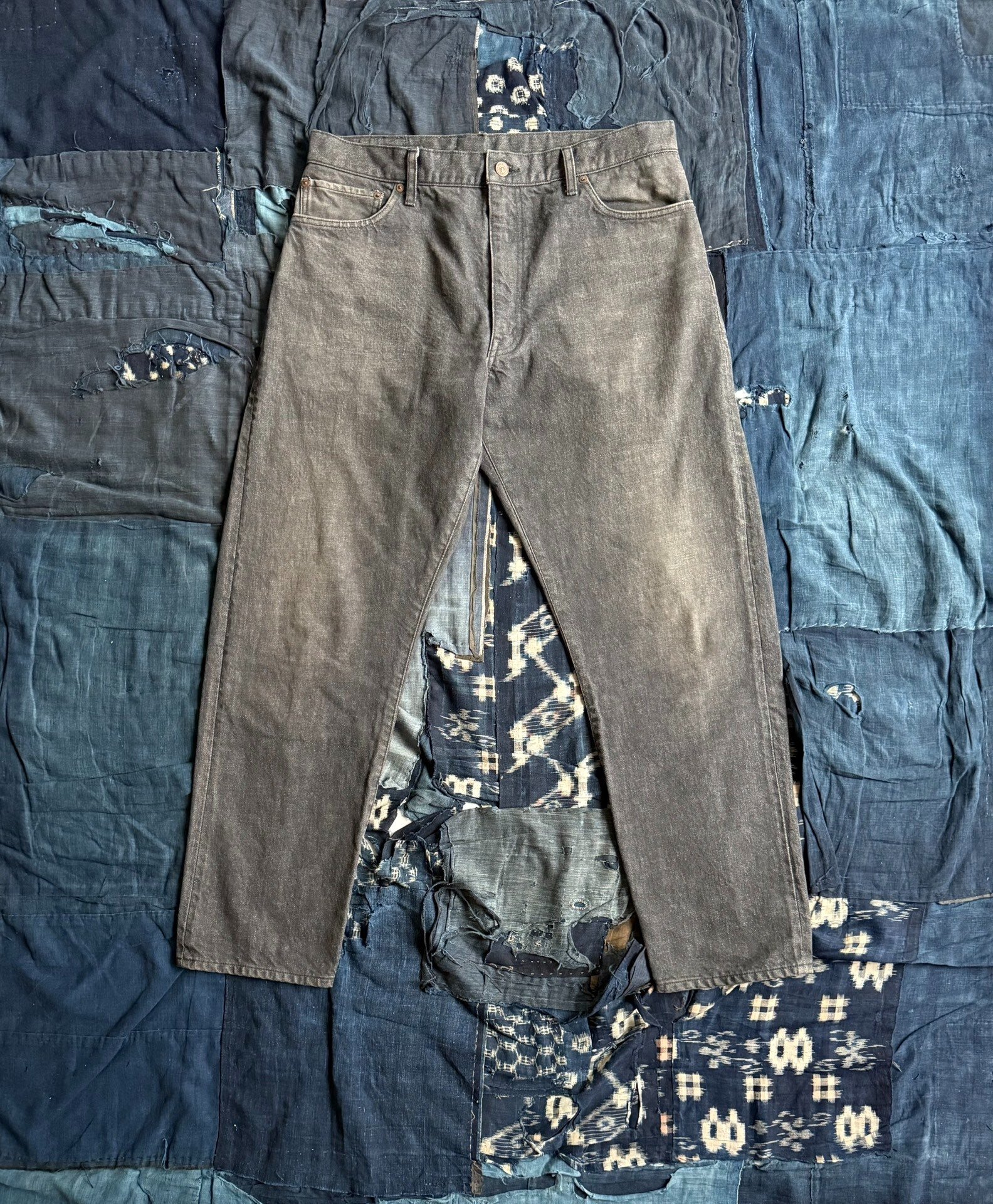 VISVIM 23AW JOURNEYMAN TACKED DMGD PANTS