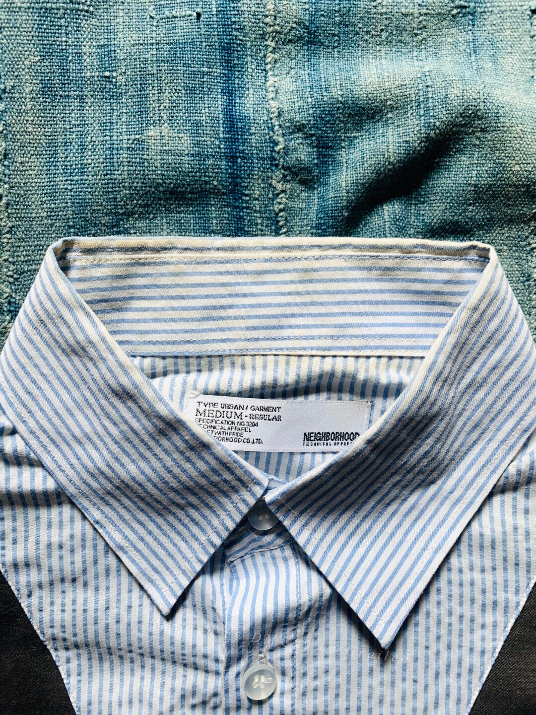 NBHD Type E-Shirt Black L/S — detail