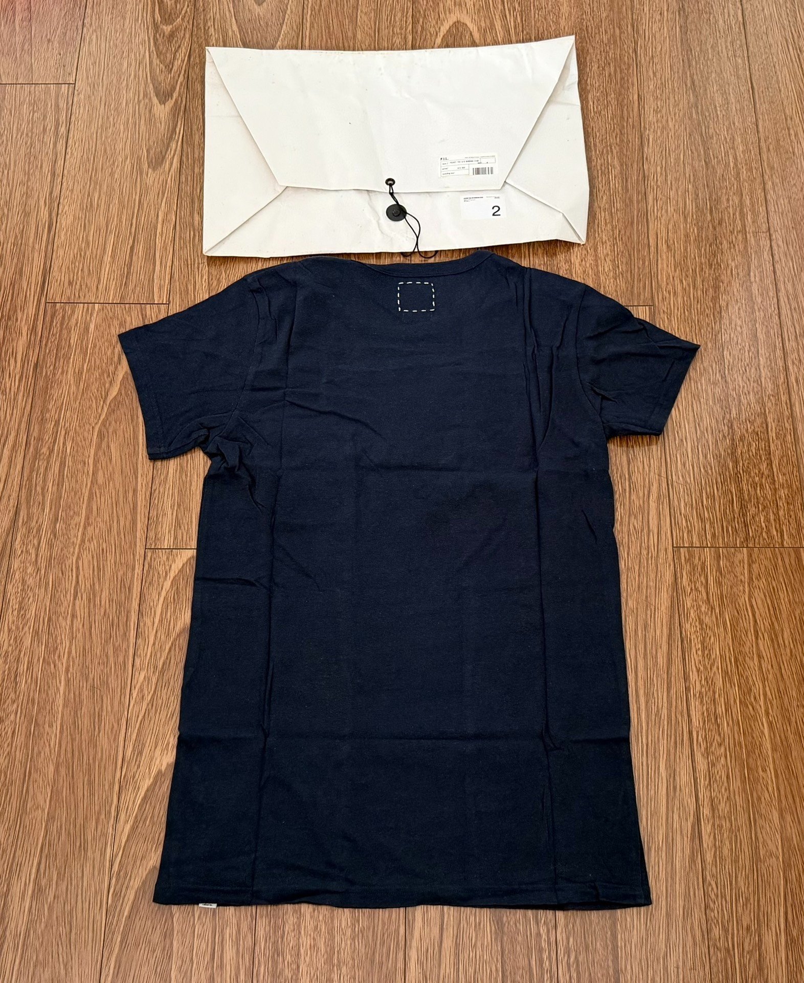 VISVIM Pocket Tee S/S Bandana Star — front