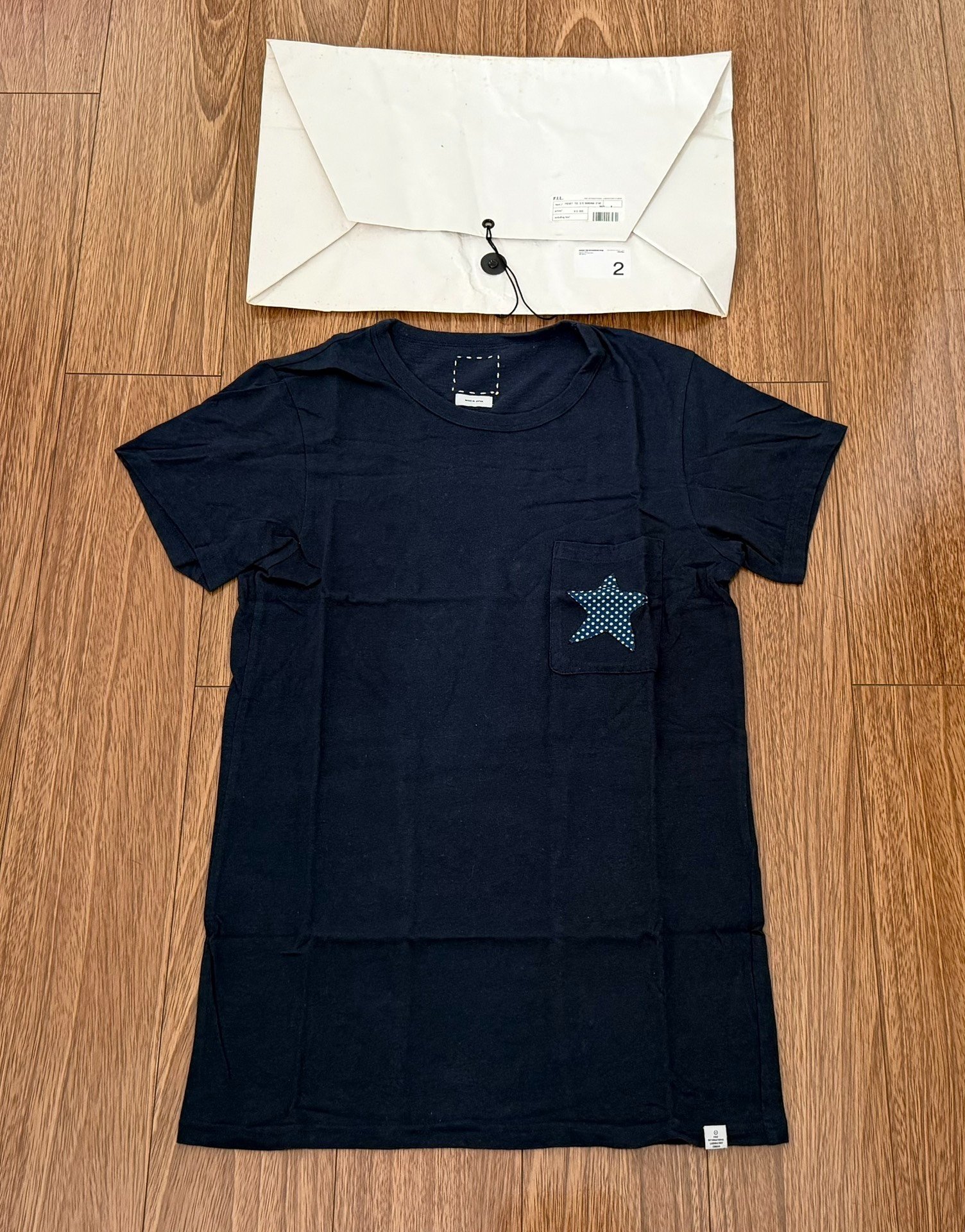 VISVIM Pocket Tee S/S Bandana Star