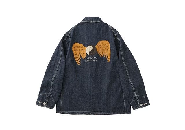 VISVIM 26SS Coverall Denim Jacket DMGD