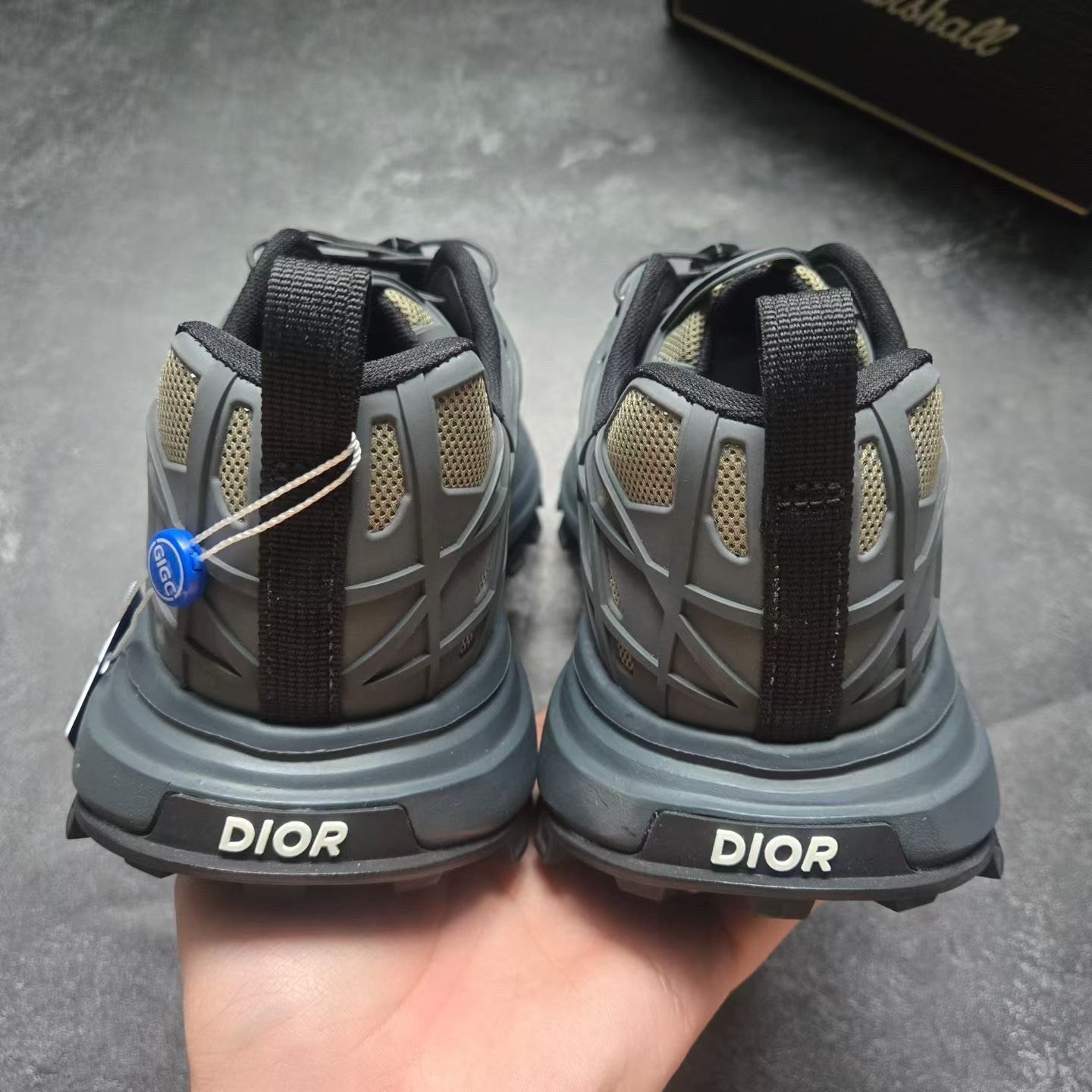 Dior B31 Beige Gray Shoes — detail