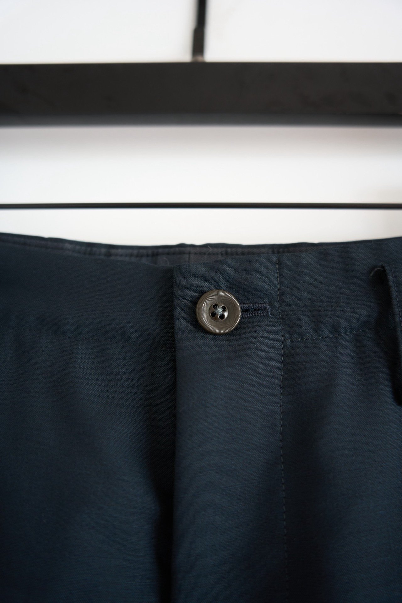 Yohji Yamamoto 98ss Blue Wool Trousers — label