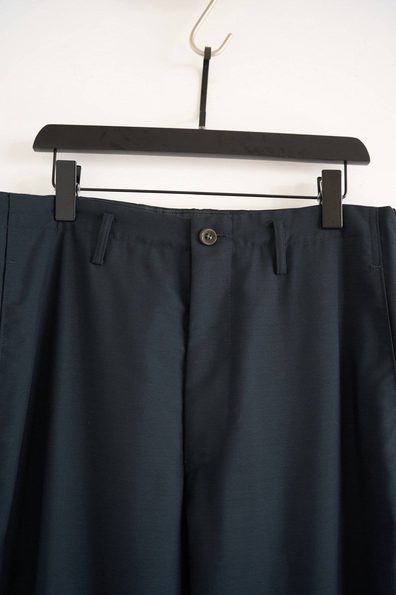 Yohji Yamamoto 98ss Blue Wool Trousers — detail