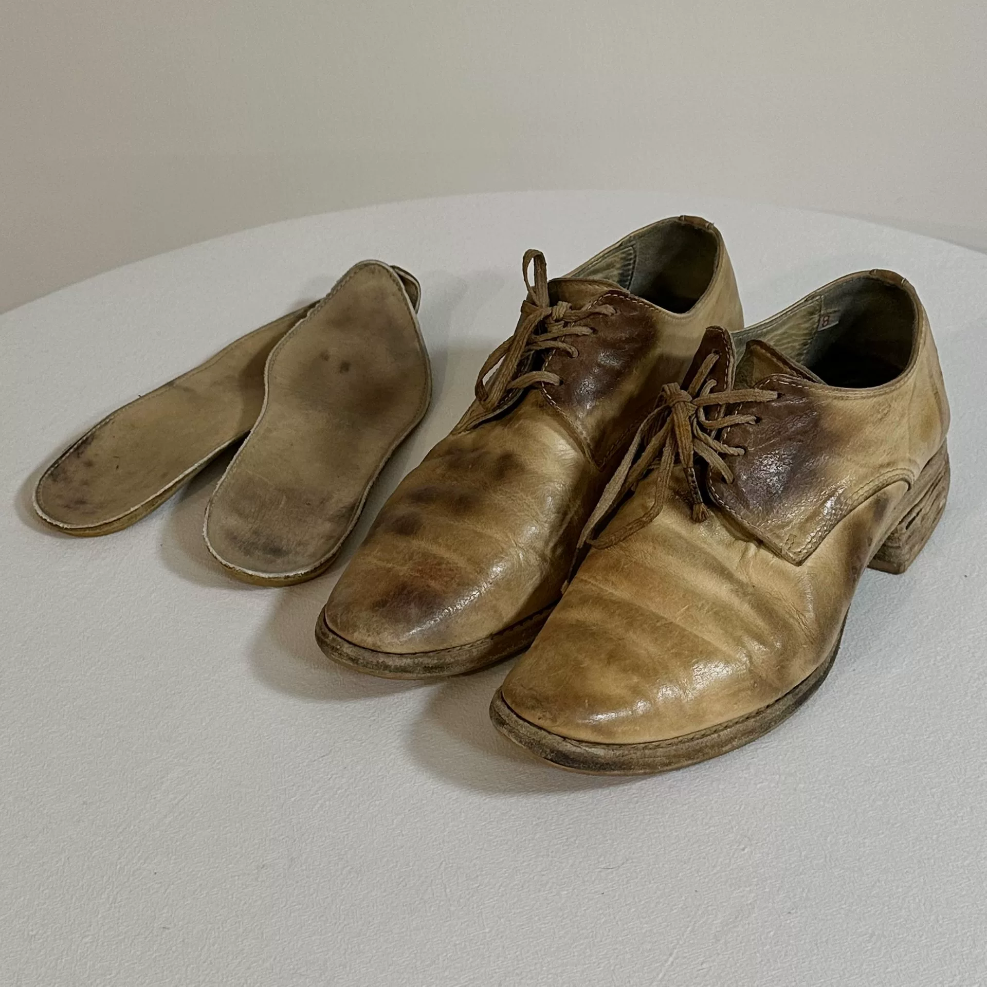 Carol Christian Poell 2600 Kangaroo Leather Derby — front