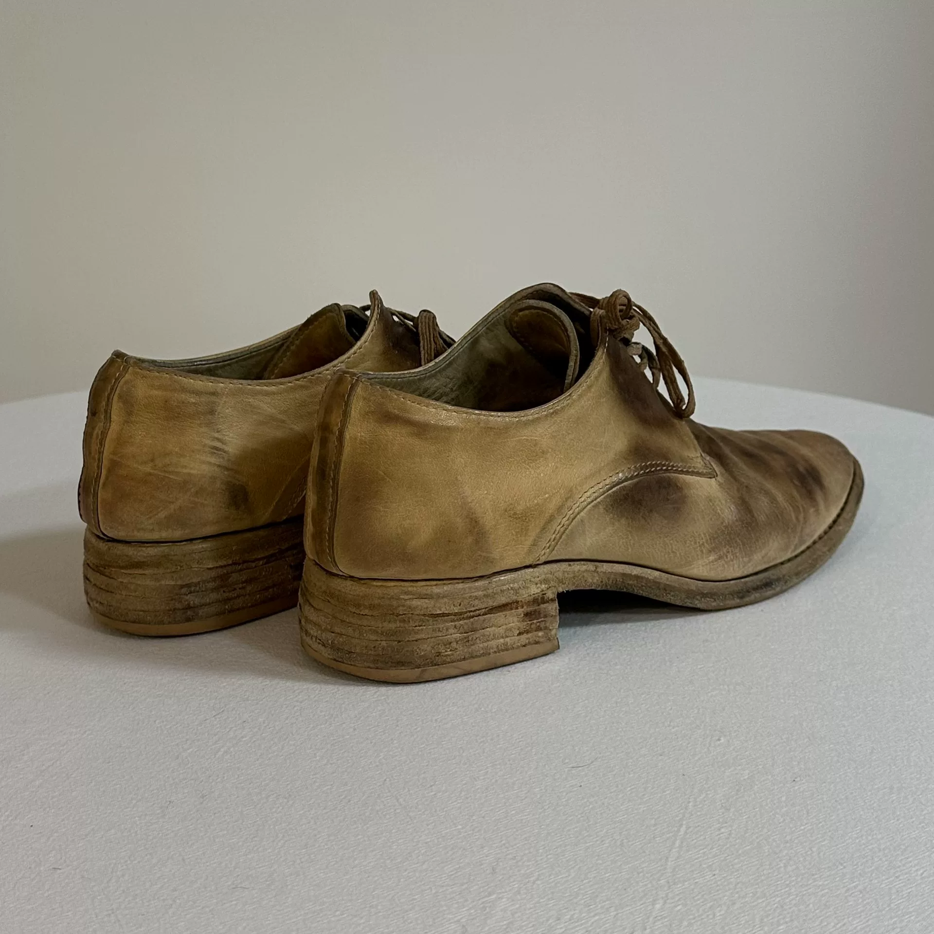 Carol Christian Poell 2600 Kangaroo Leather Derby — back