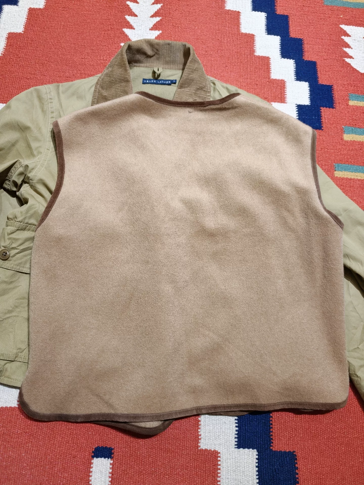 Ralph Lauren 2-in-1 Fishing Jacket — label