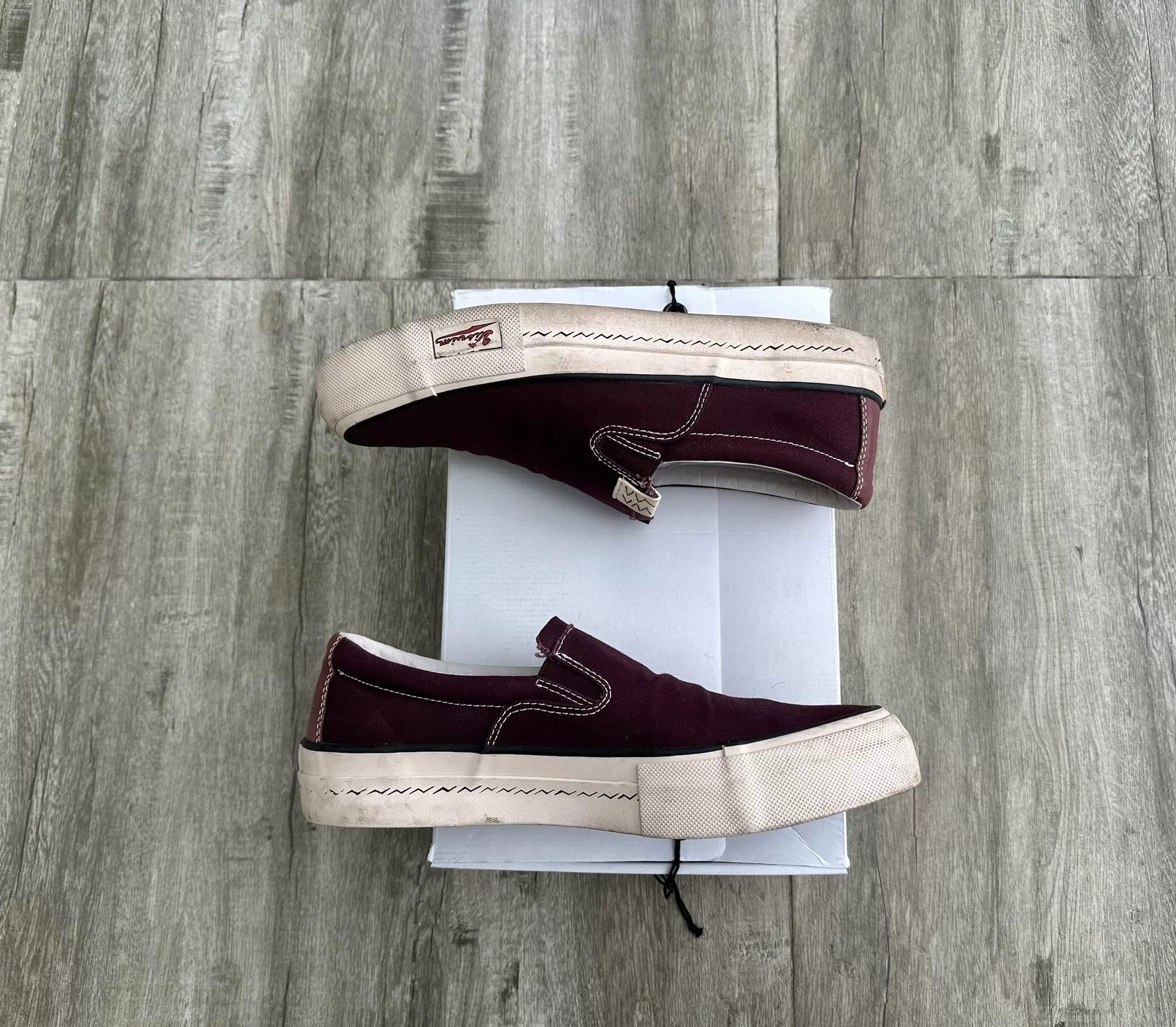 VISVIM SKAGWAY SLIP-ON PATTEN — detail