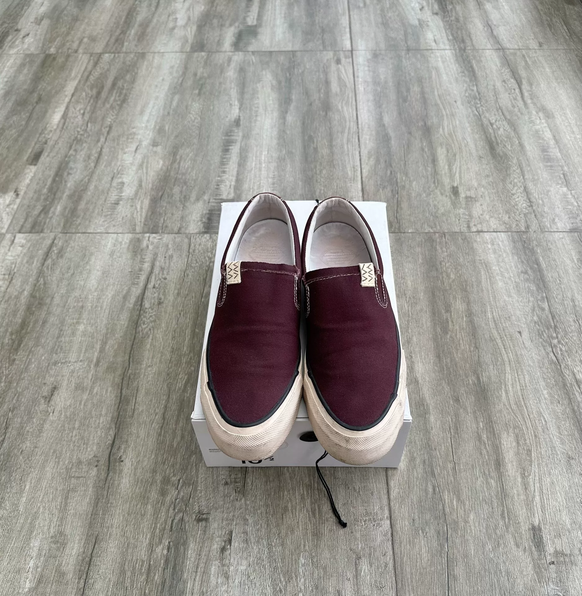 VISVIM SKAGWAY SLIP-ON PATTEN