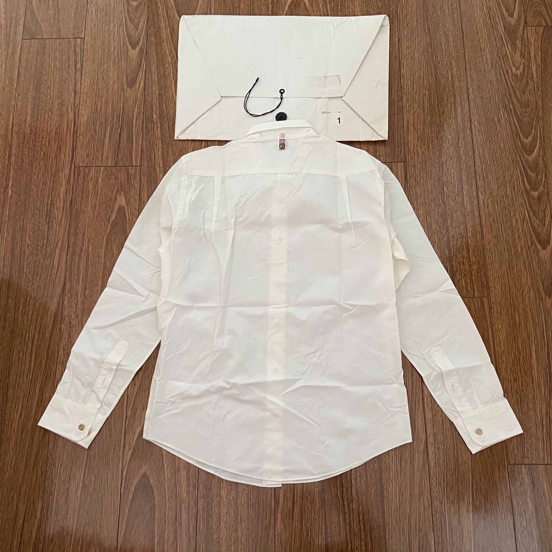 VISVIM Long-Sleeve Shirt with Wooden Buttons — front