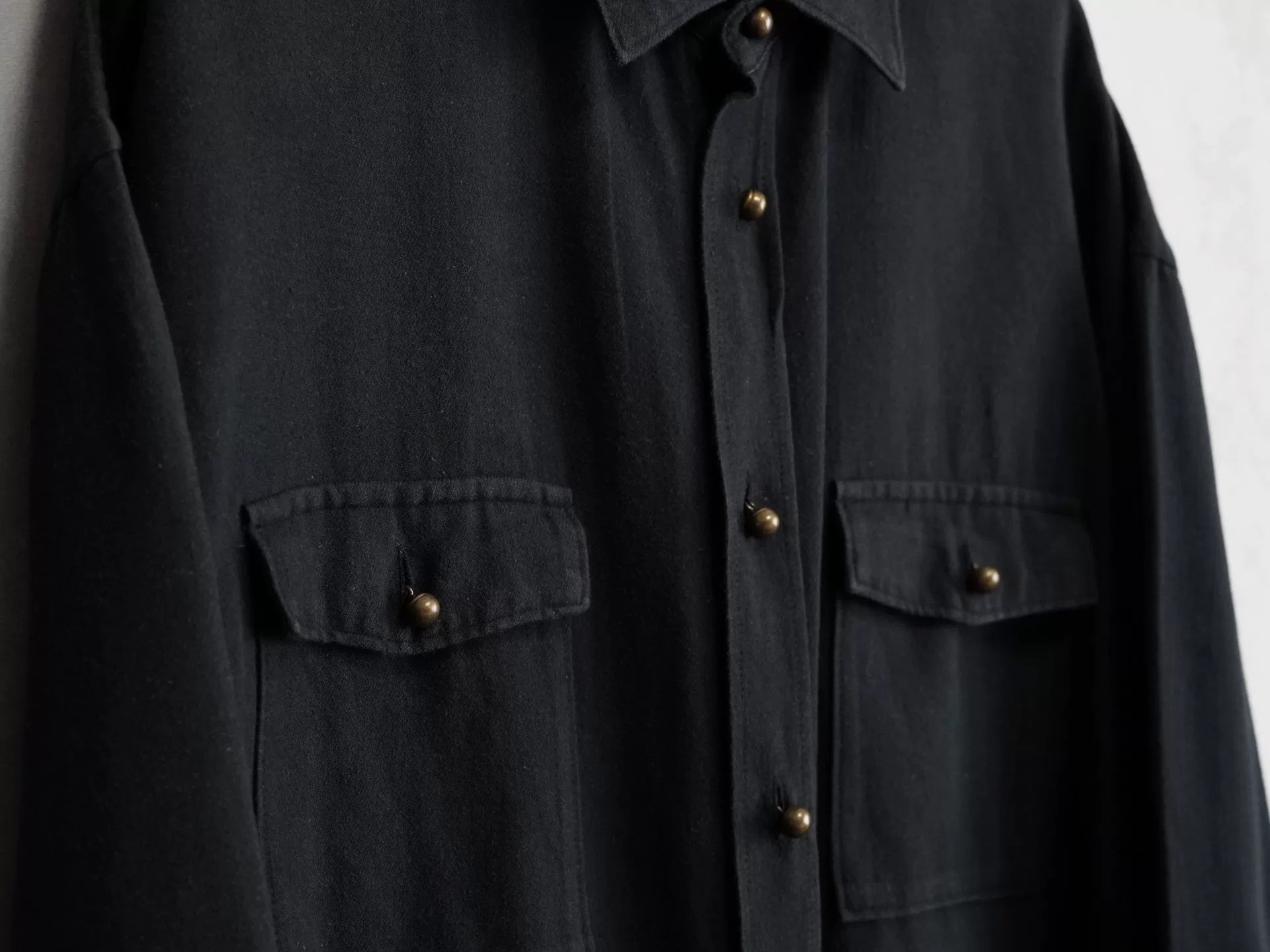 Yohji Yamamoto Y's Men Black Shirt