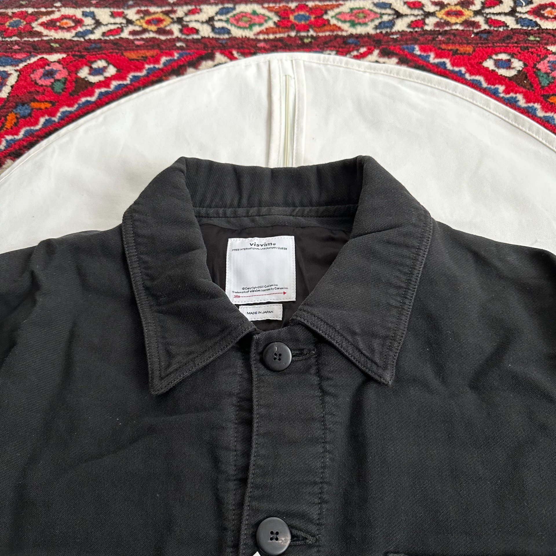 VISVIM 25aw TRAVAIL COVERALL JACKET — detail