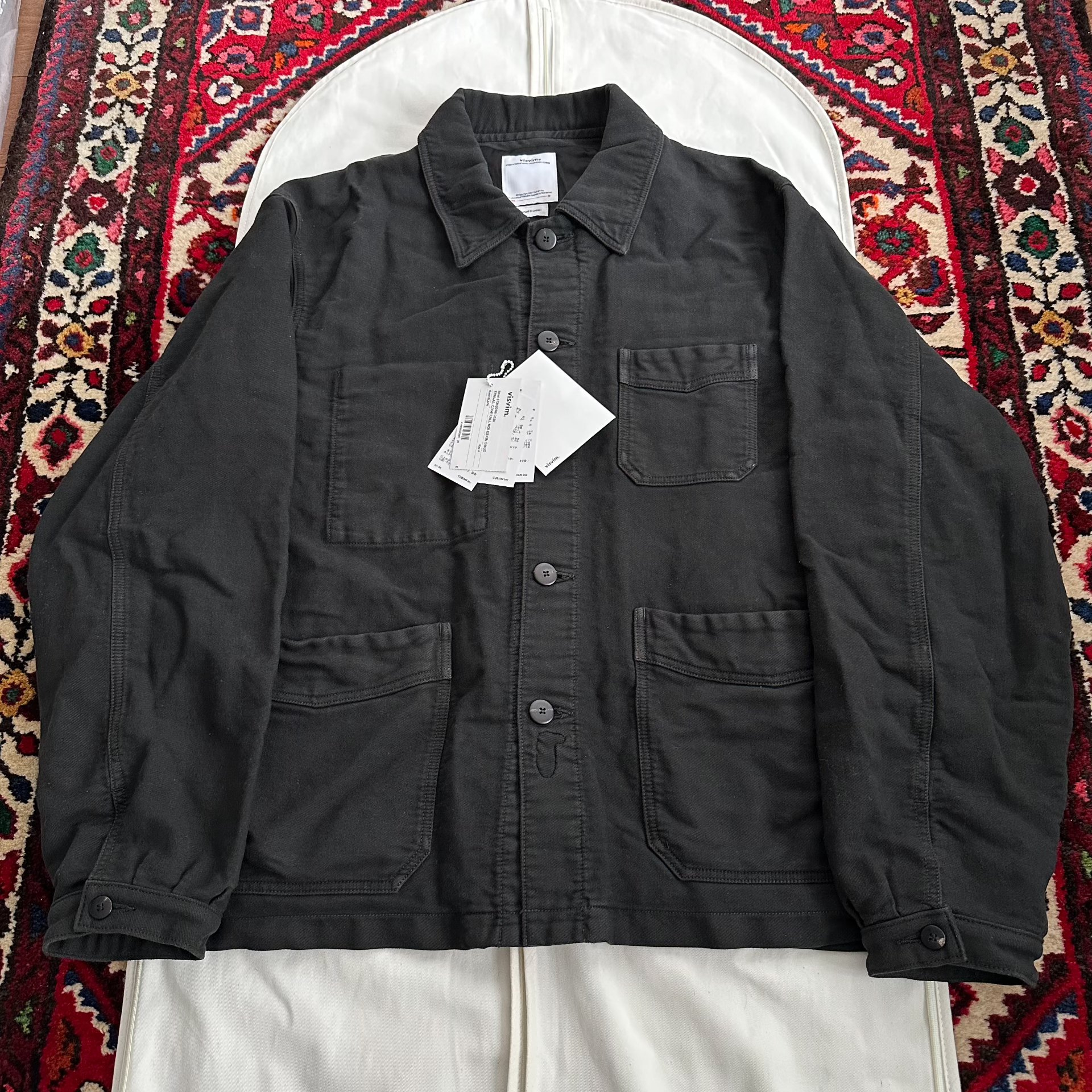 VISVIM 25aw TRAVAIL COVERALL JACKET — front