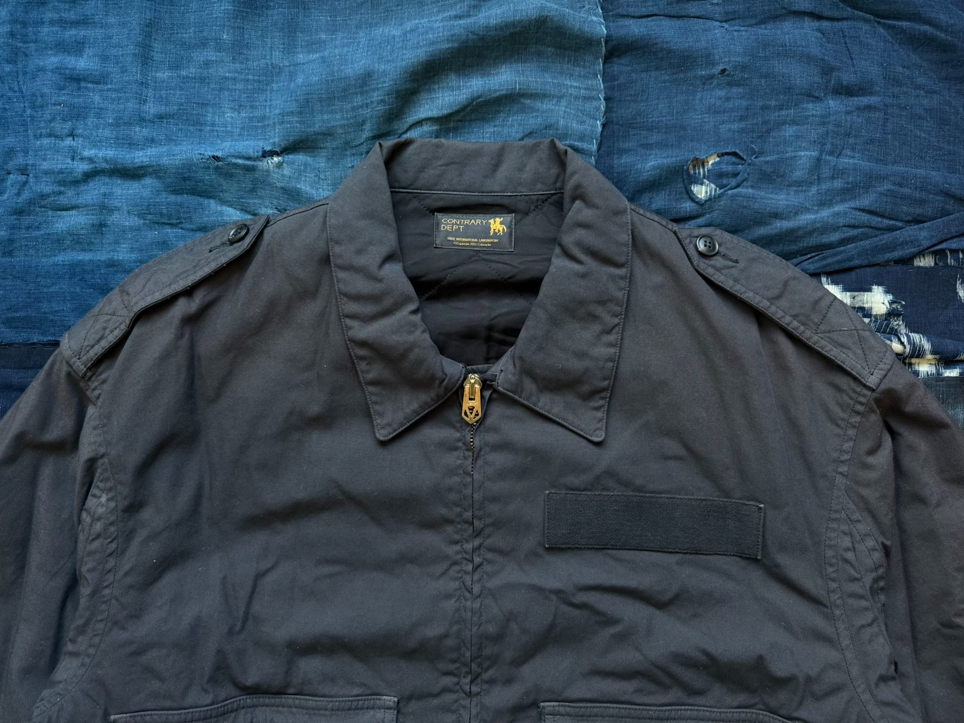 VISVIM 23SS C/D HILTS JKT — back
