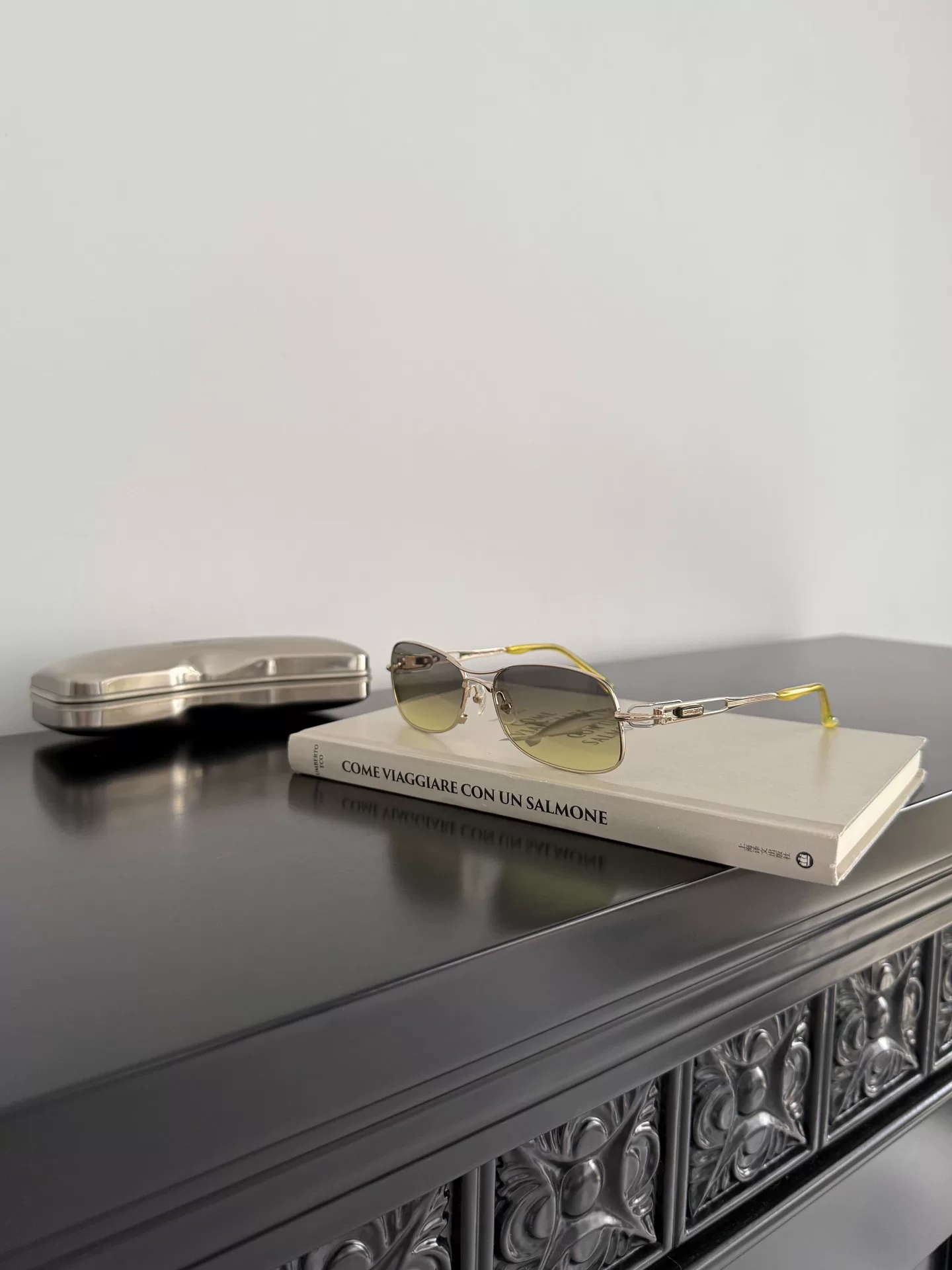 Jean Paul Gaultier Gold Frame Sunglasses