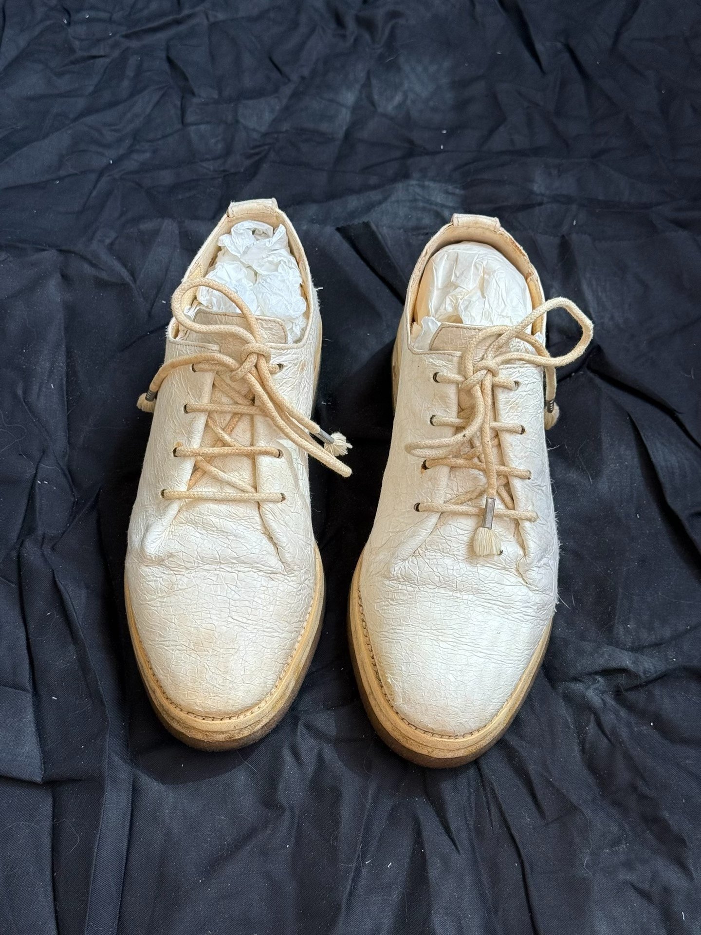 Carol Christian Poell CCP2597 White Derby
