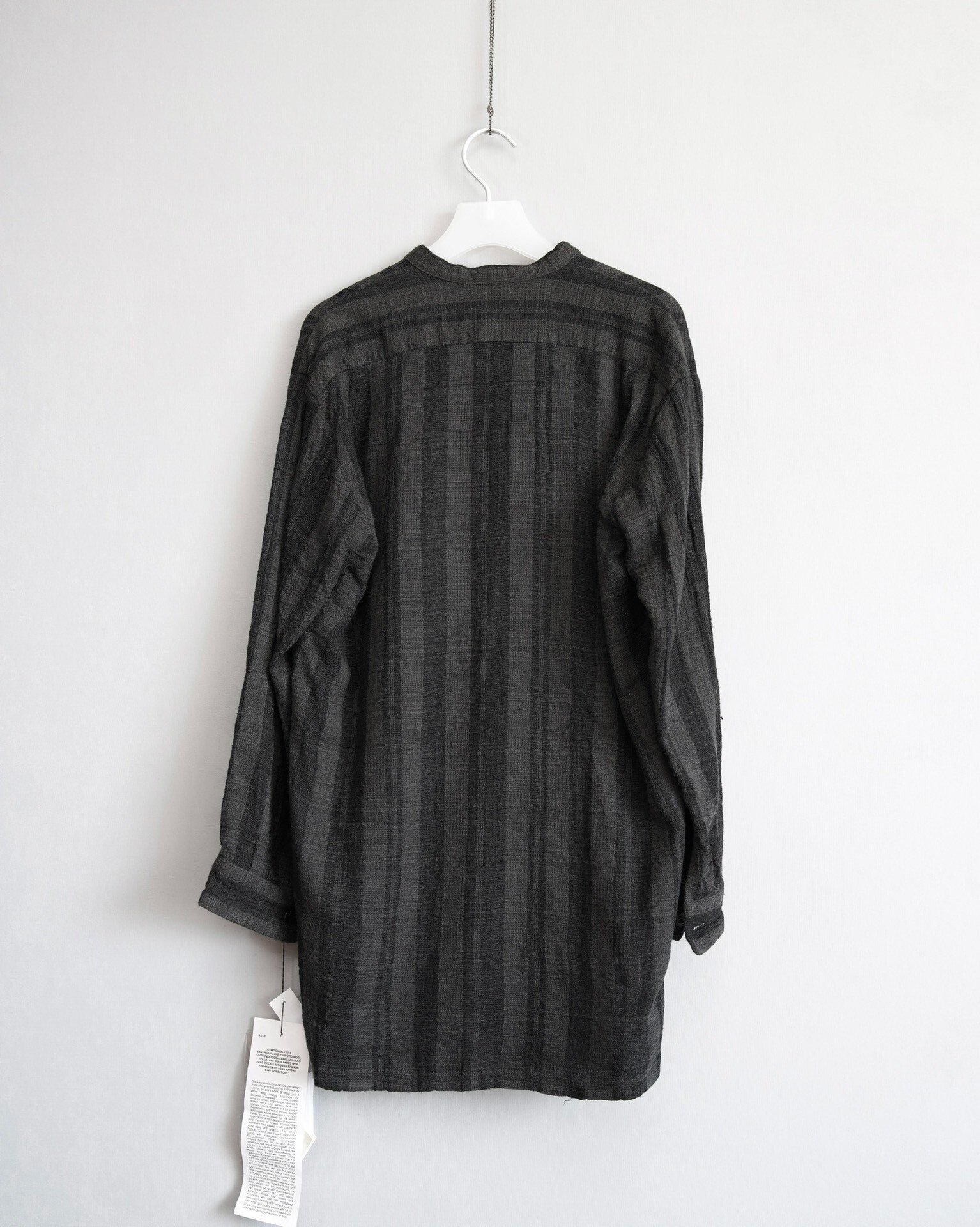 Geoffrey b.small 20SS Check Double-Layer Shirt — front