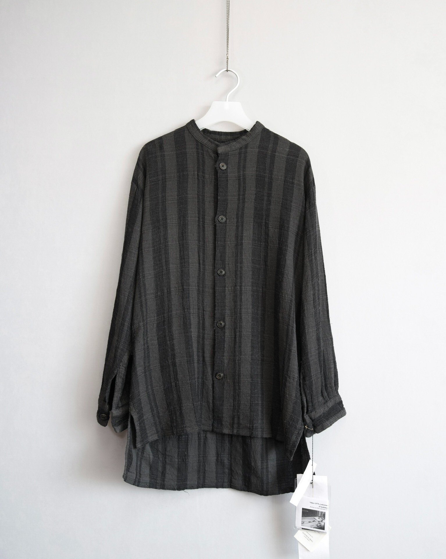 Geoffrey b.small 20SS Check Double-Layer Shirt