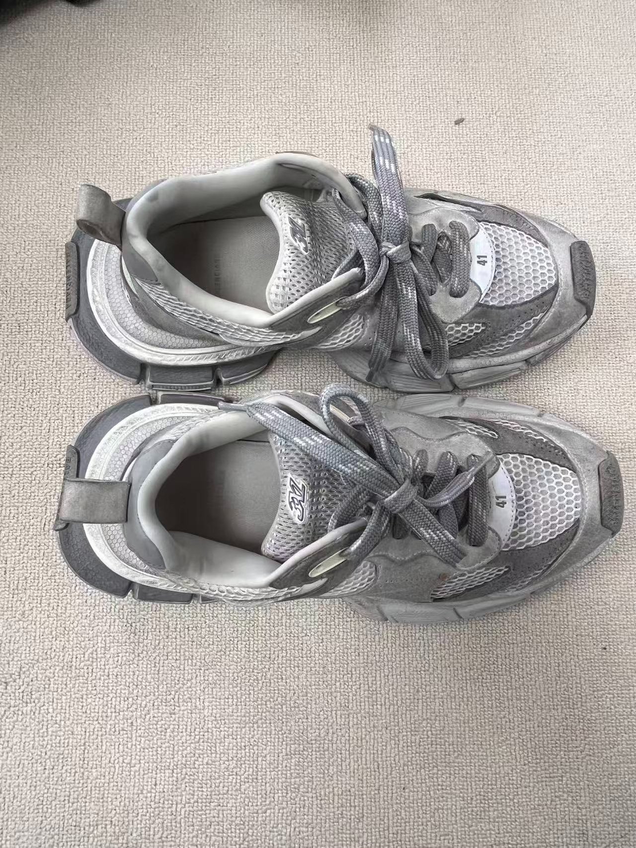 Balenciaga 3XL Mesh Low-Top Sneakers — detail
