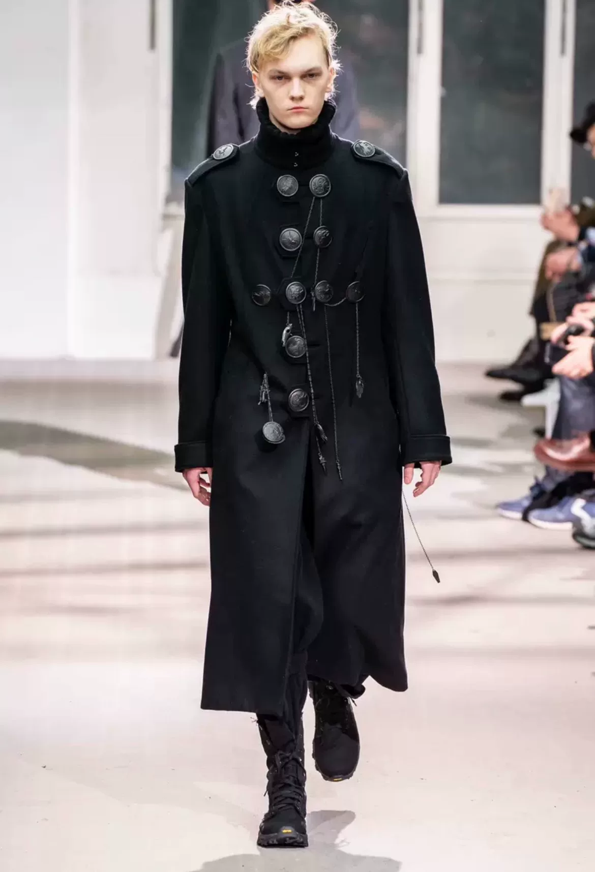 Yohji Yamamoto 19AW Military Coat — front