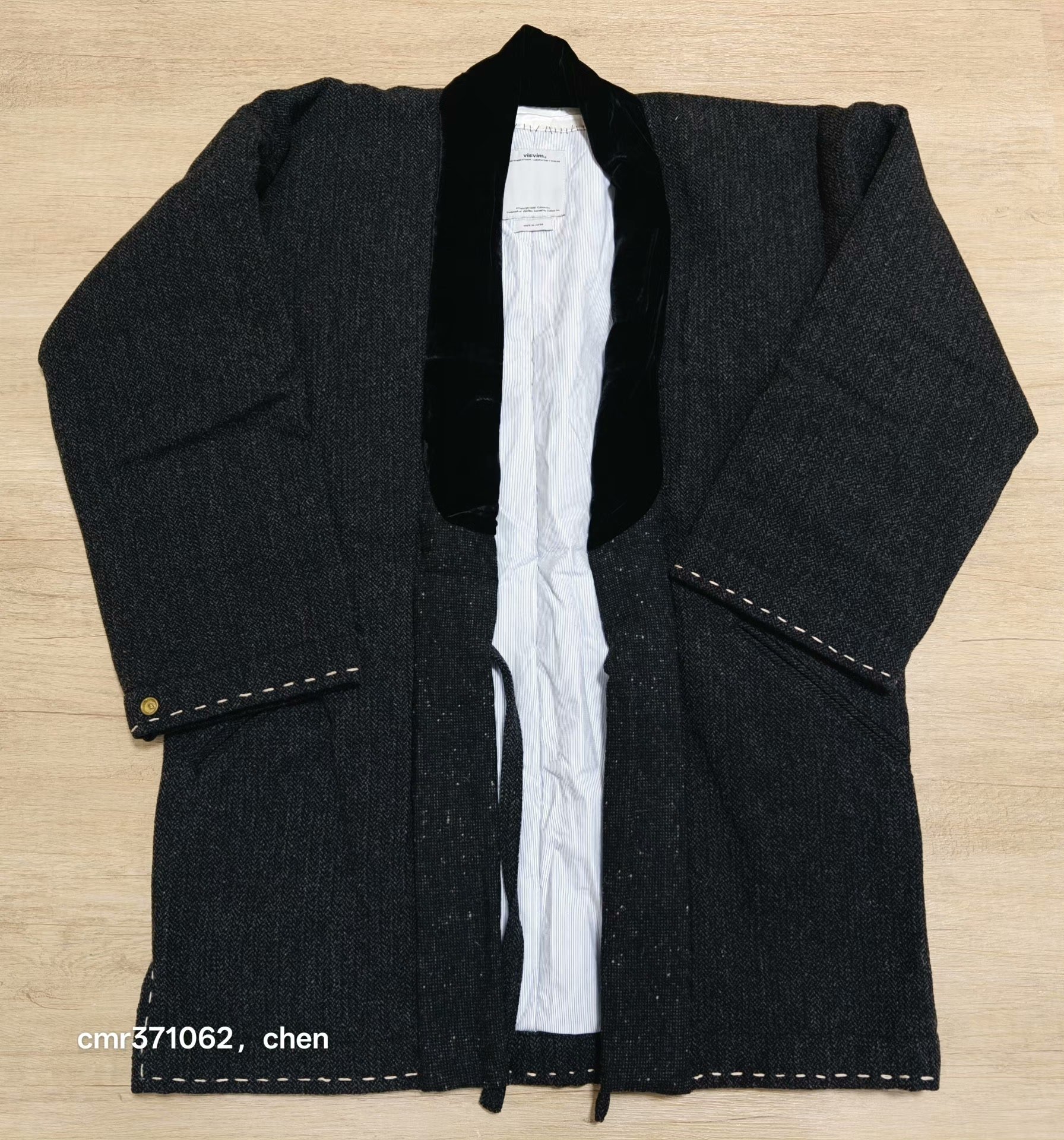 visvim 17AW Dotera Herringbone Coat
