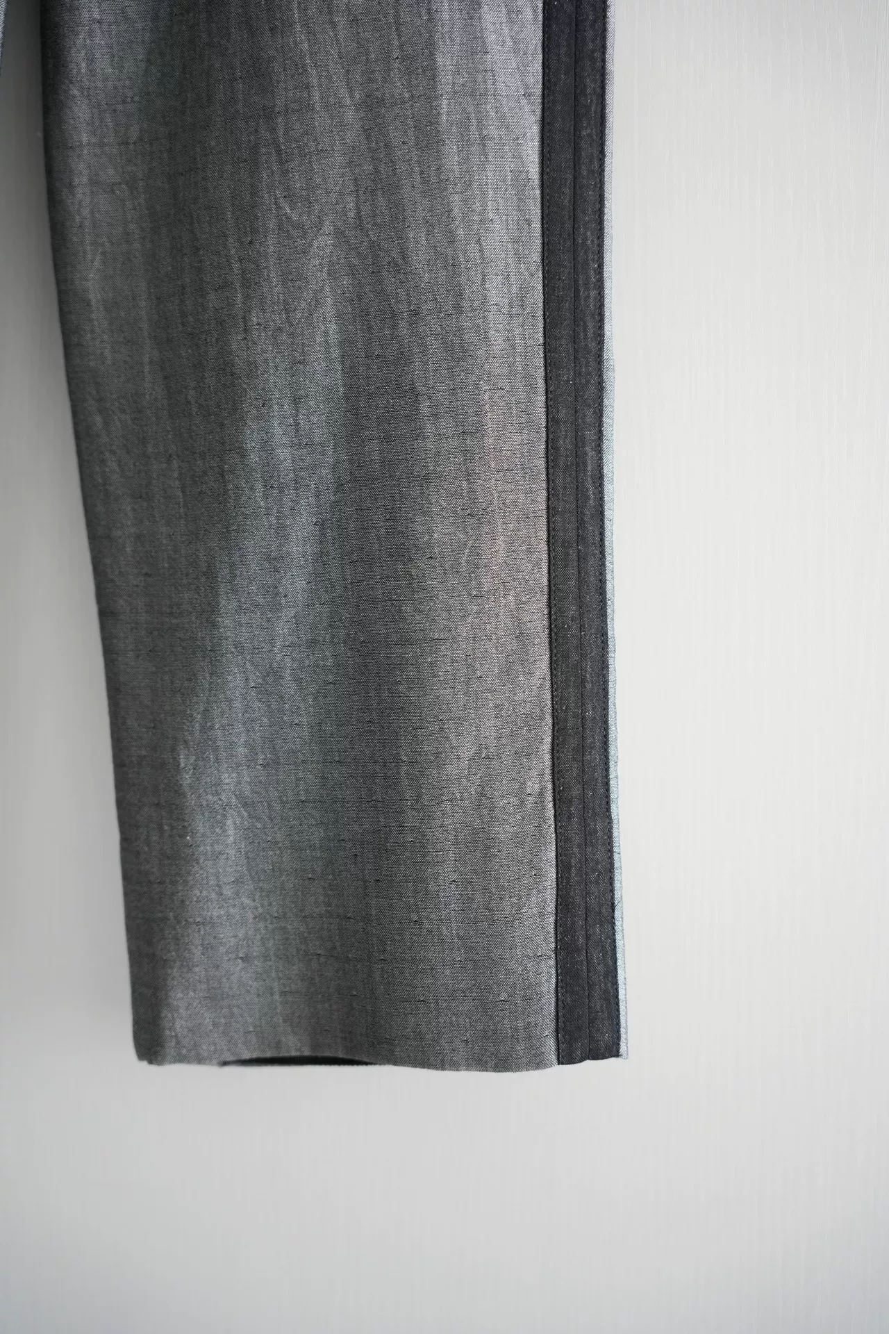 Issey Miyake Men 14AW Striped Trousers — back