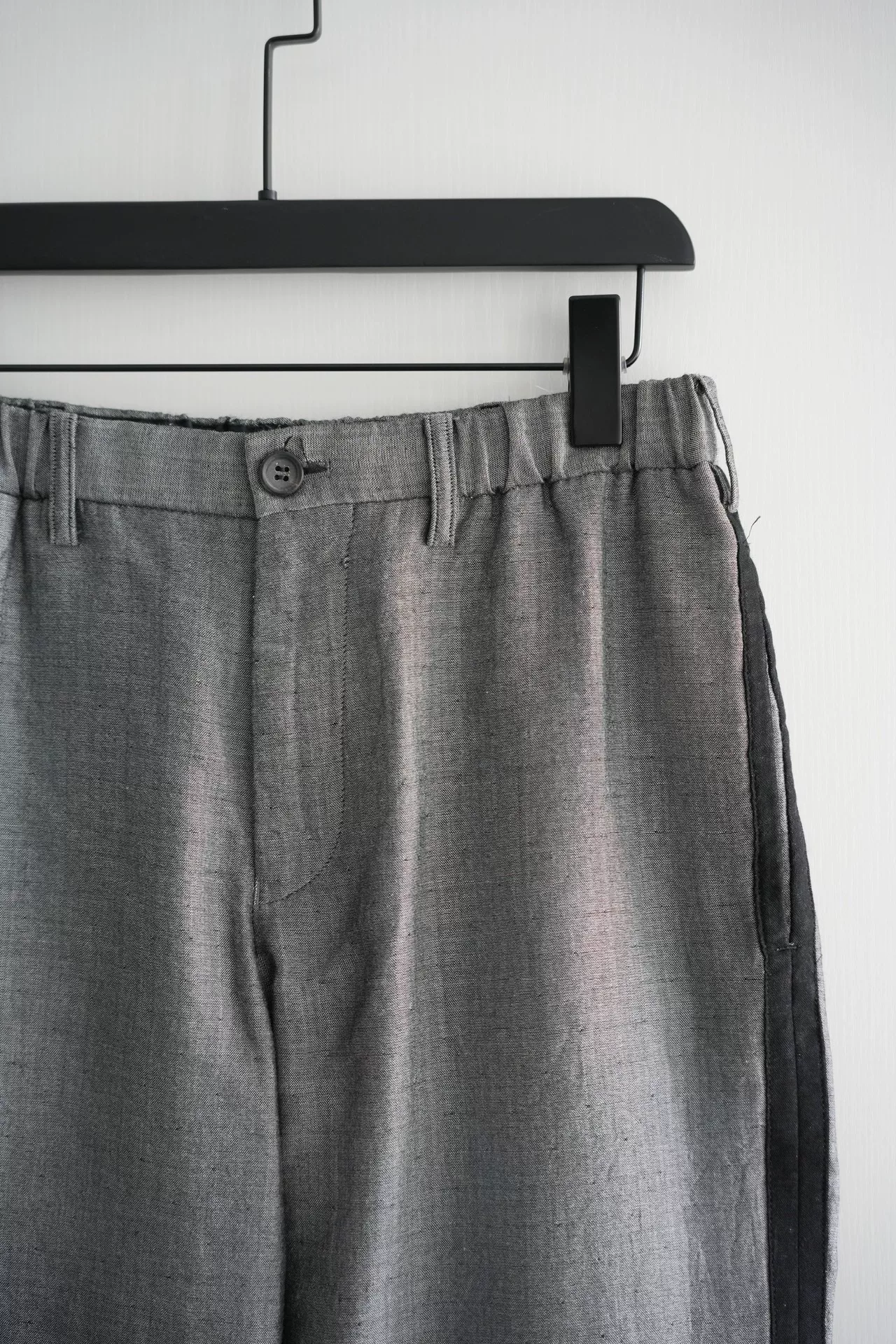 Issey Miyake Men 14AW Striped Trousers — detail
