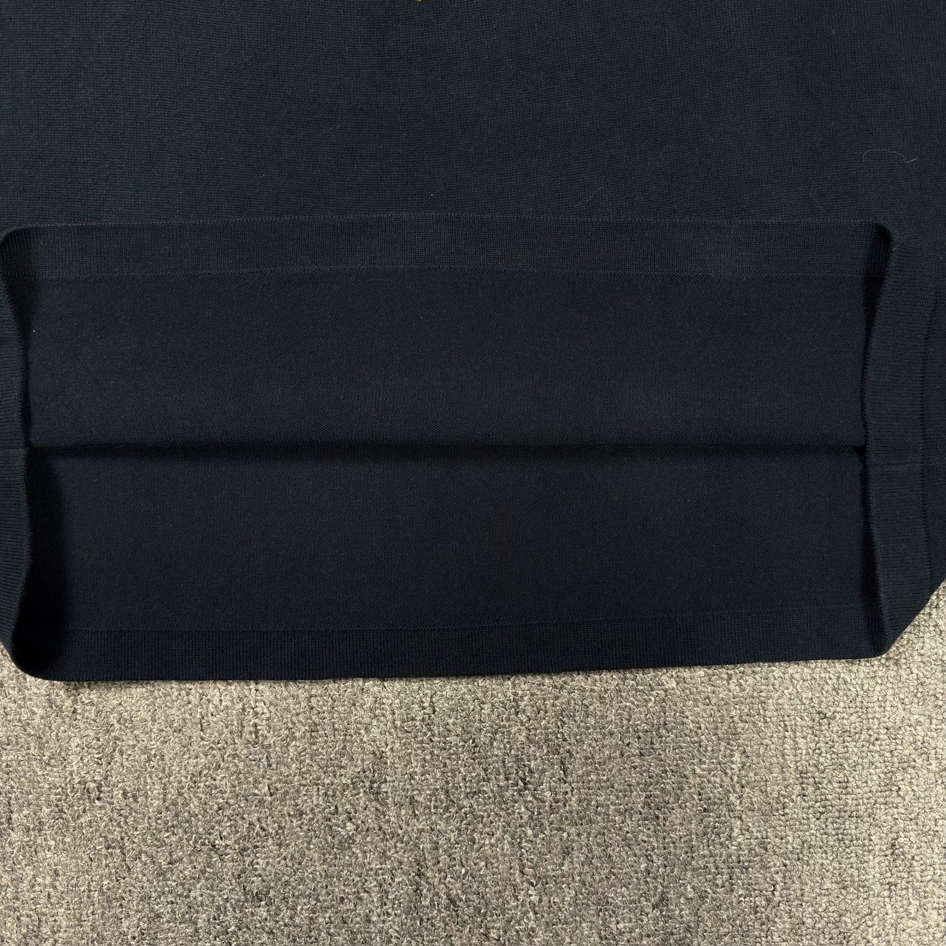 Louis Vuitton Nigo Heart Navy Short-Sleeve — label