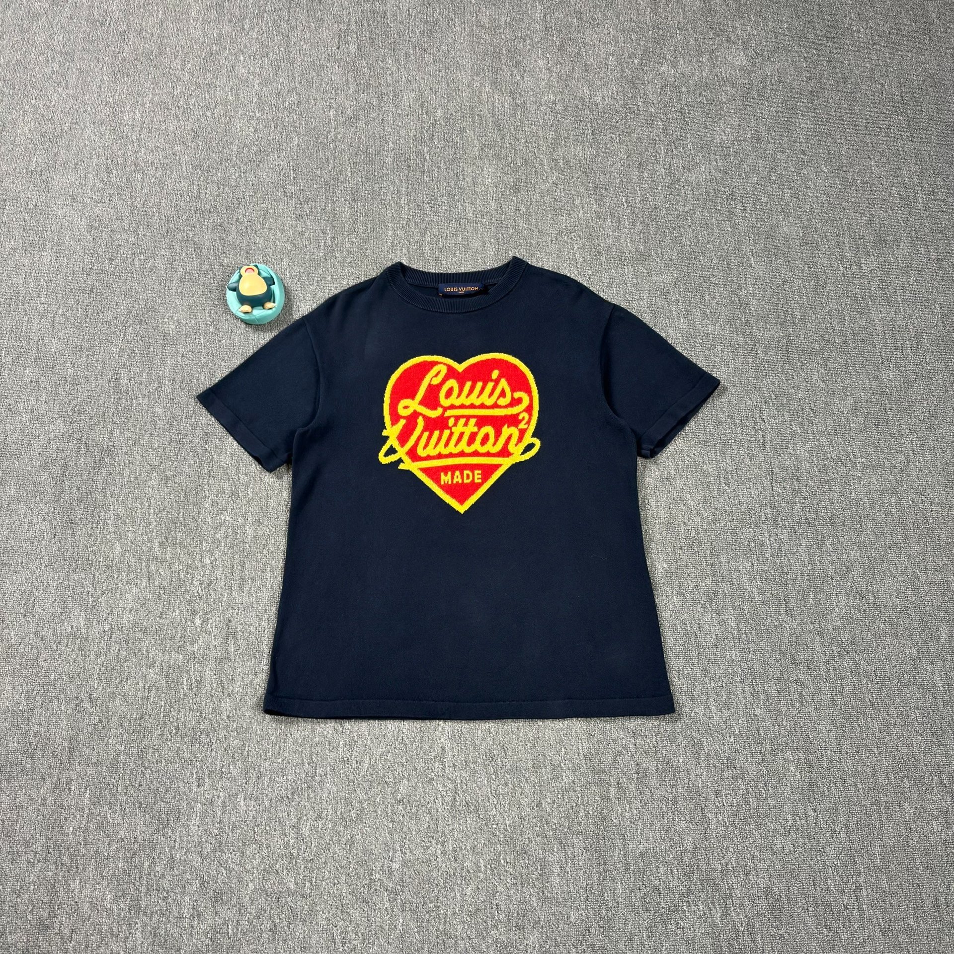 Louis Vuitton Nigo Heart Navy Short-Sleeve