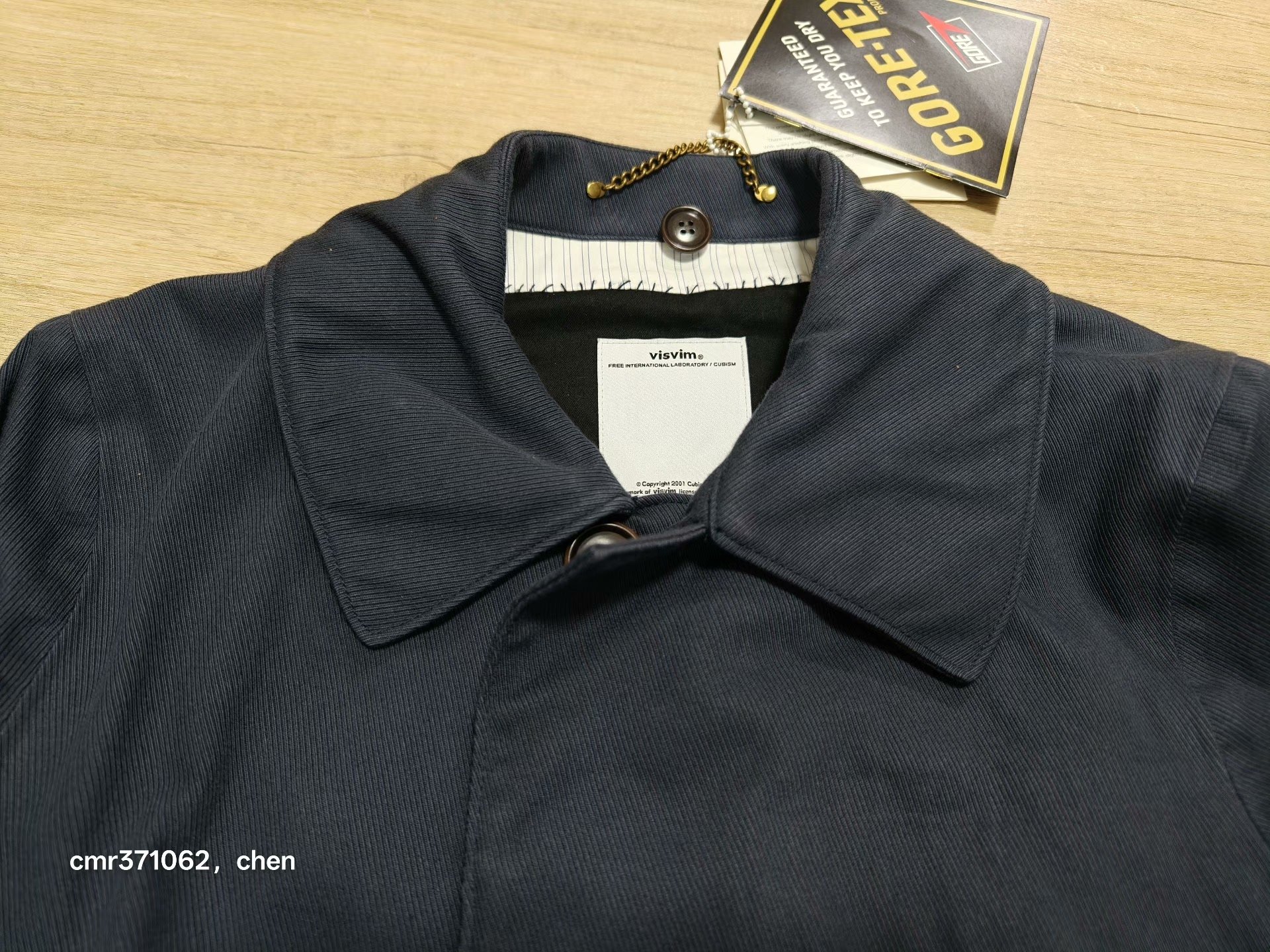 visvim 15AW Frank Soutien Coat 3L GORE-TEX — front