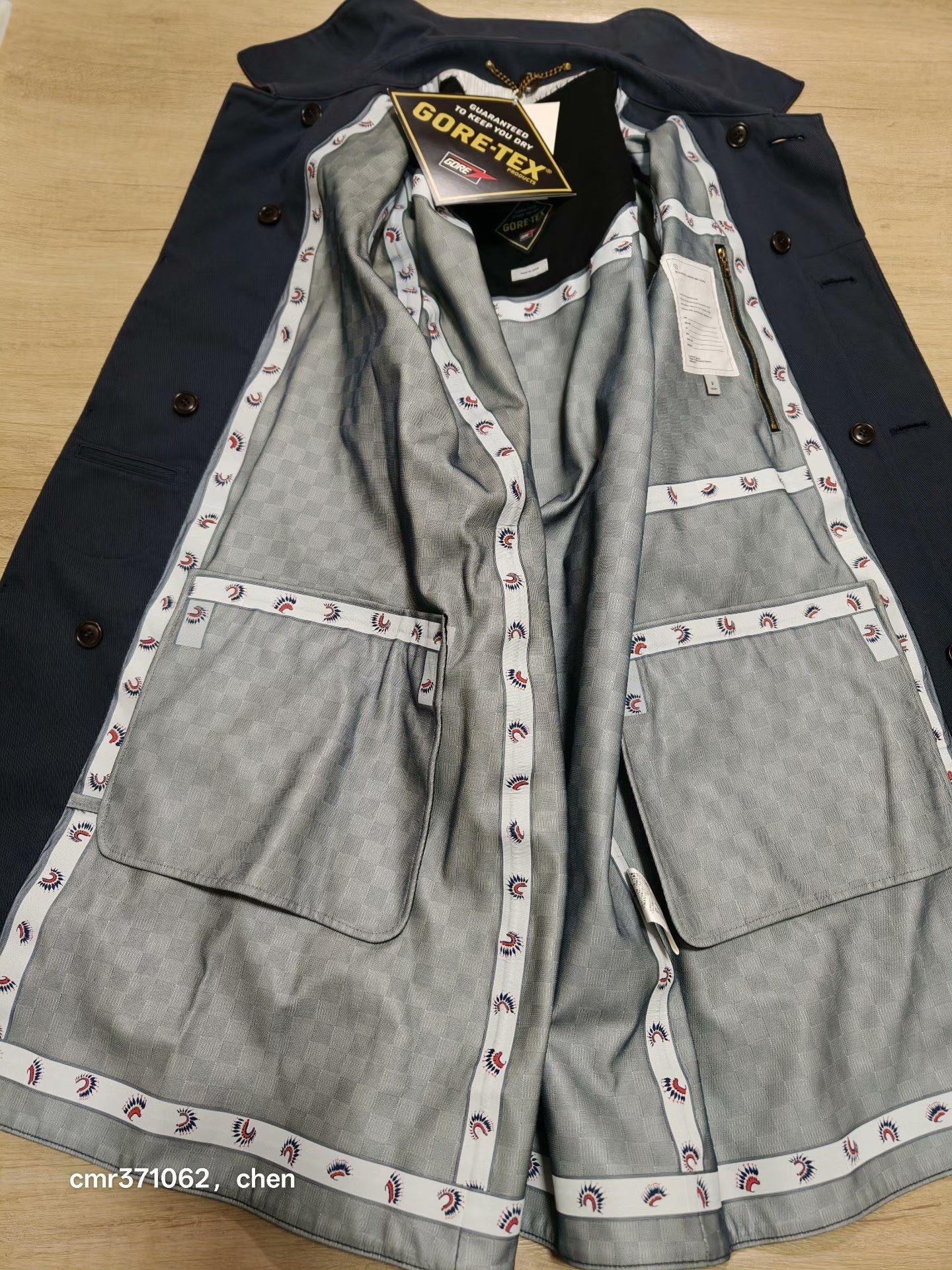visvim 15AW Frank Soutien Coat 3L GORE-TEX — back
