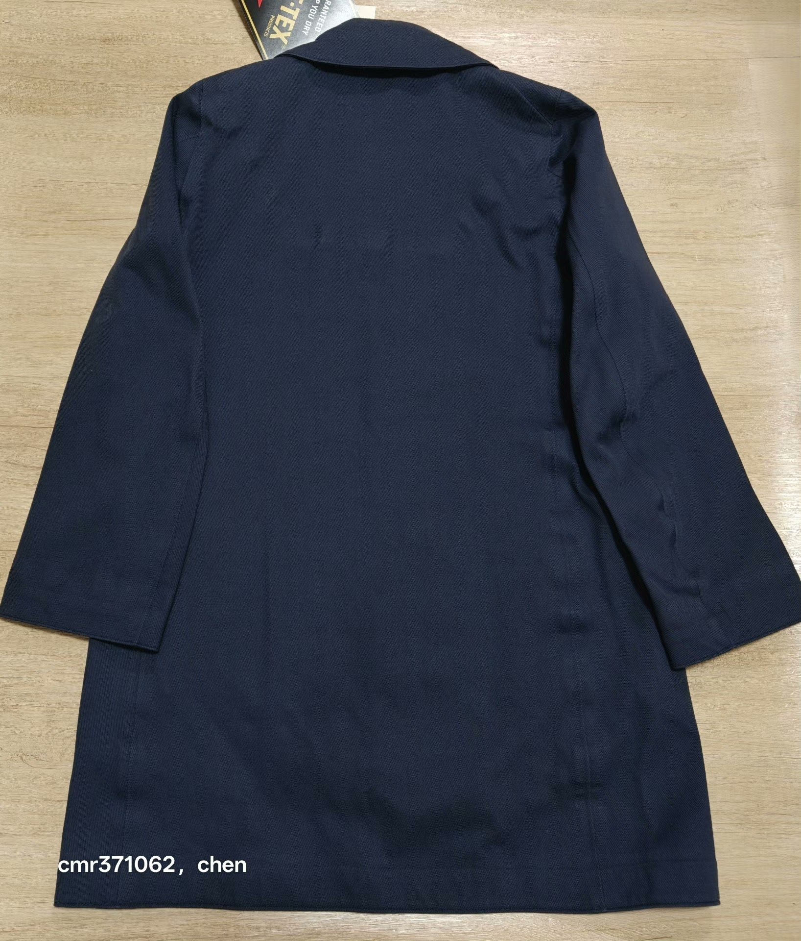 visvim 15AW Frank Soutien Coat 3L GORE-TEX — detail