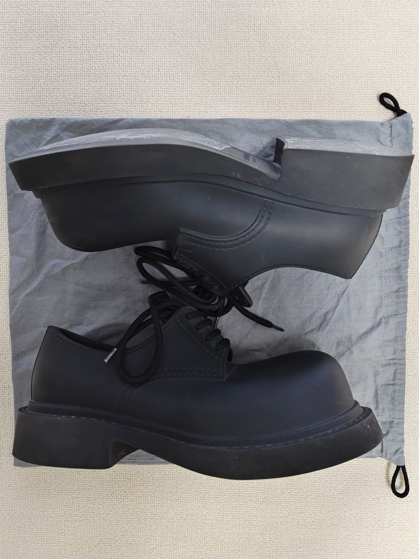 Balenciaga Mickey Derby Steroid Black — detail