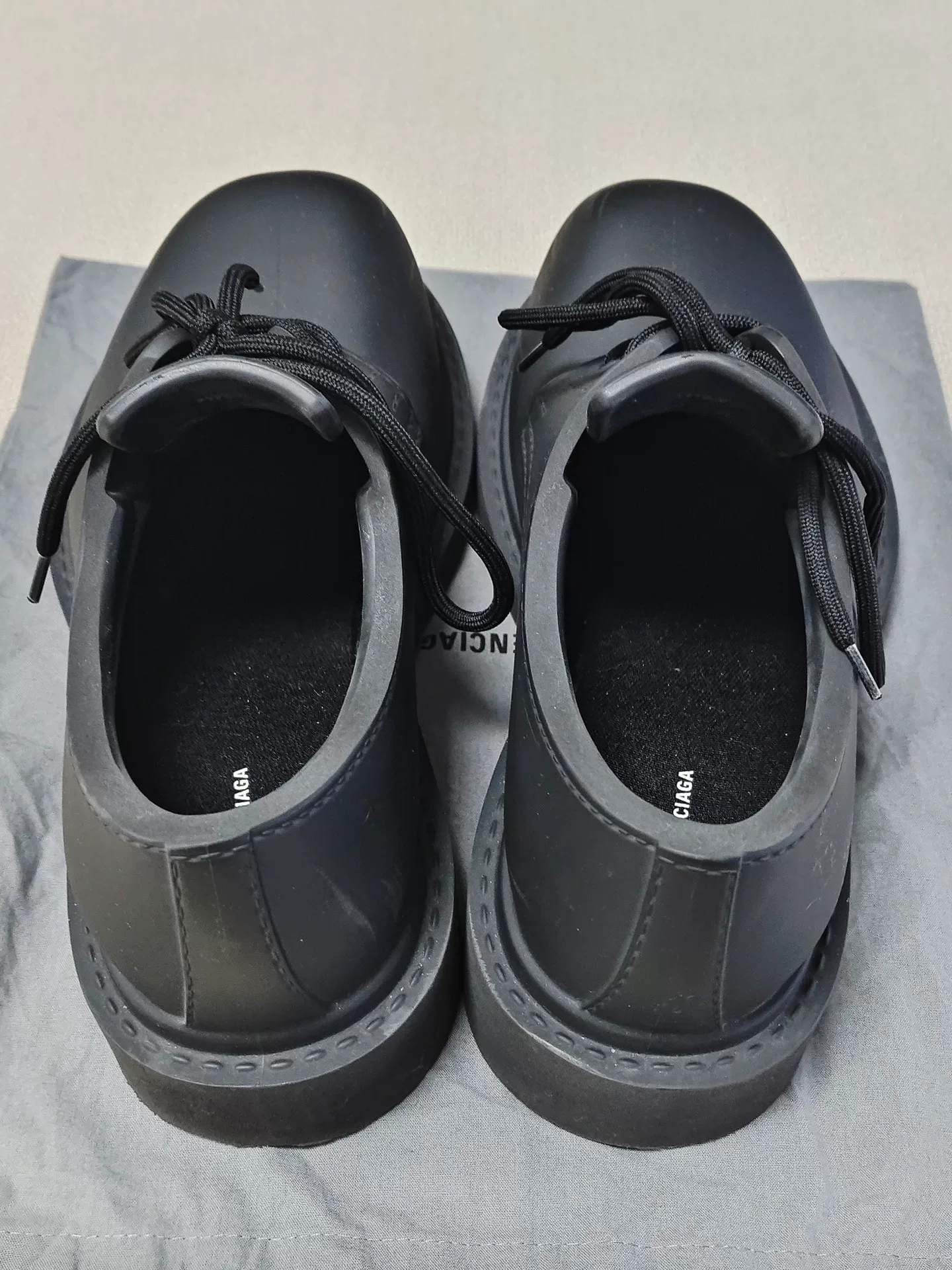 Balenciaga Mickey Derby Steroid Black — back