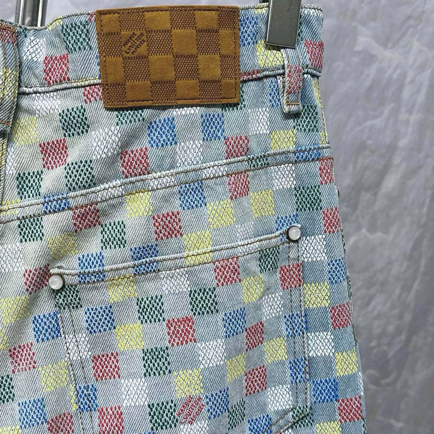 Louis Vuitton SS25 Pharrell Denim Pants — detail