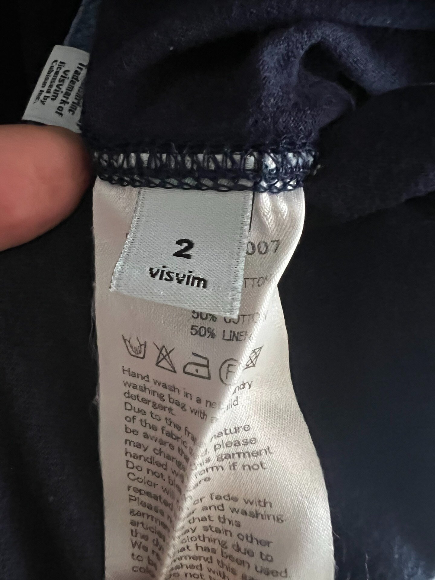 visvim 2014 Henley Short-Sleeve T-shirt — label