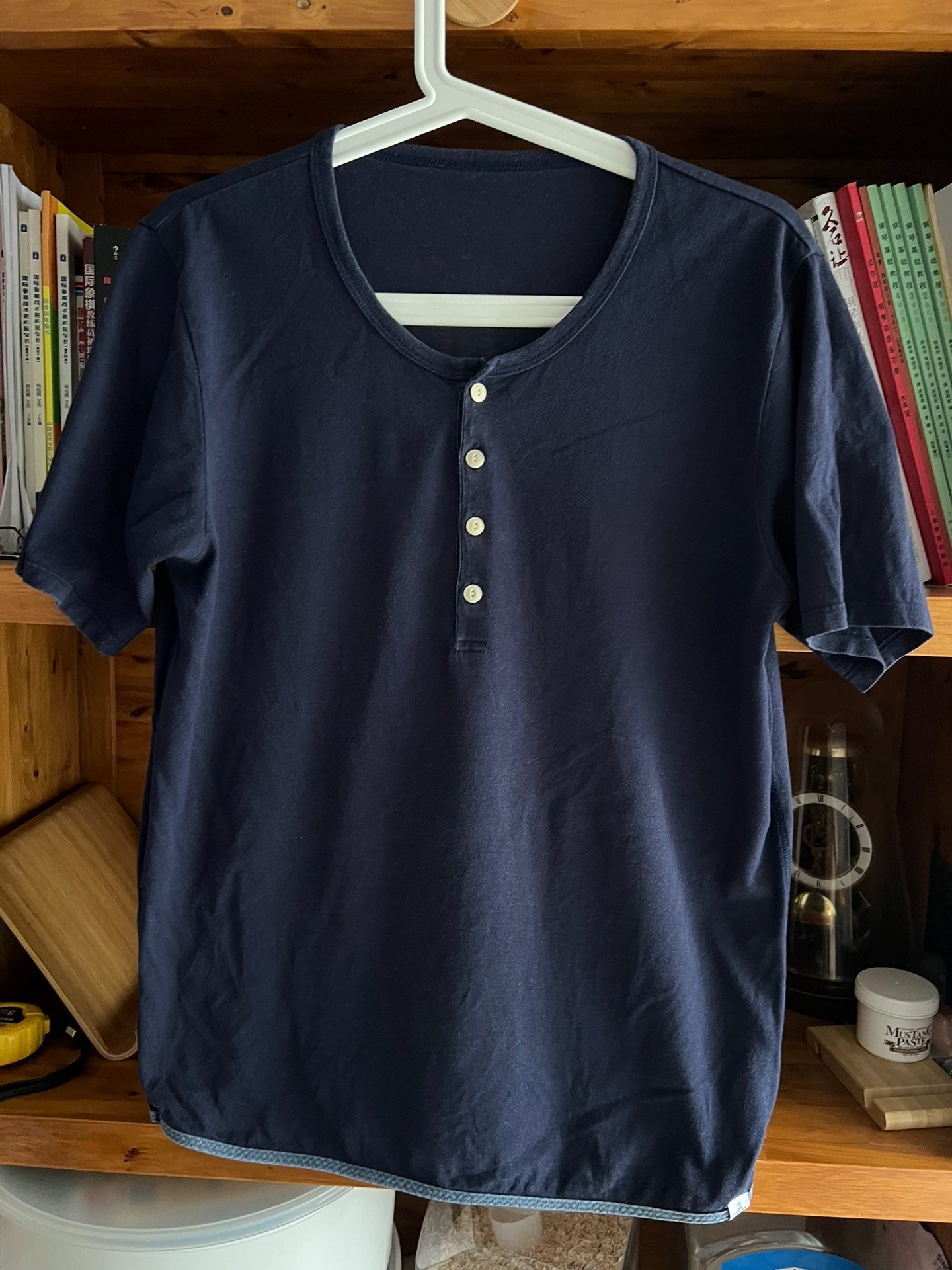 visvim 2014 Henley Short-Sleeve T-shirt — detail