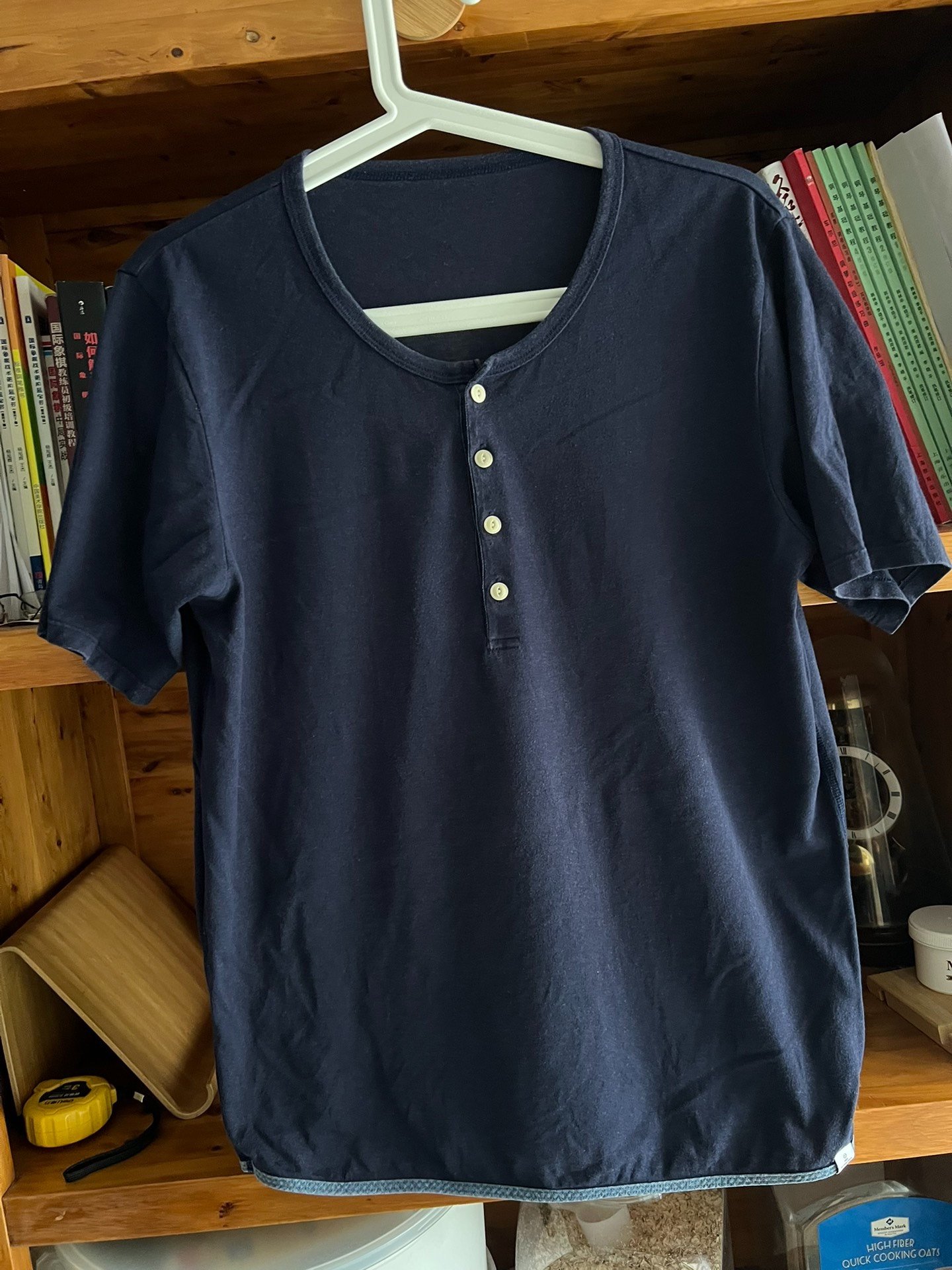 visvim 2014 Henley Short-Sleeve T-shirt — front