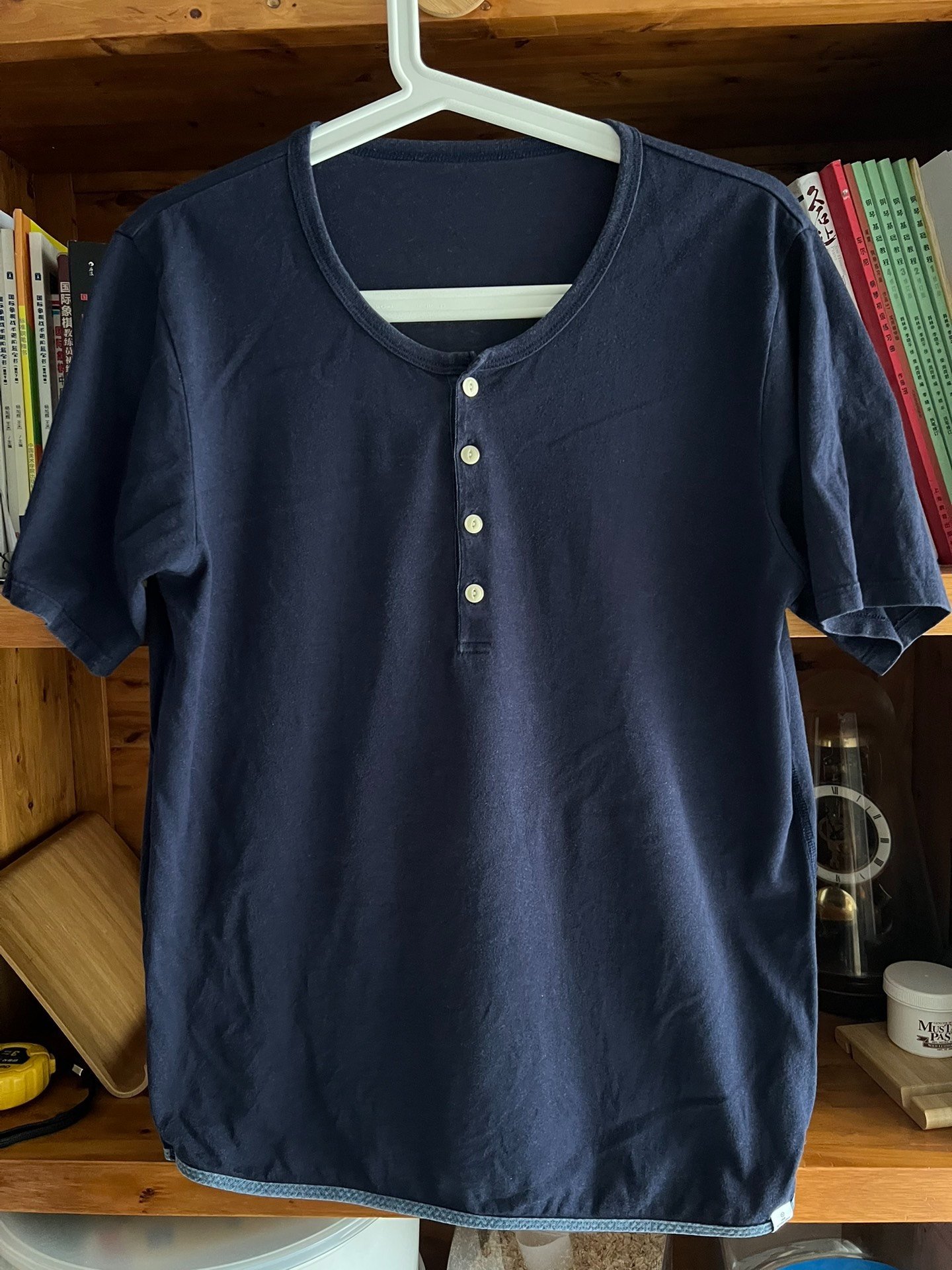 visvim 2014 Henley Short-Sleeve T-shirt