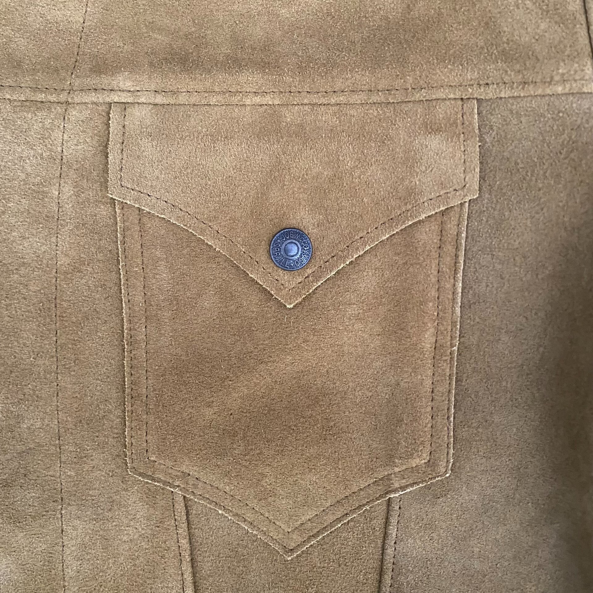 The Real Mccoys Joe McCoy Leather Jacket — back