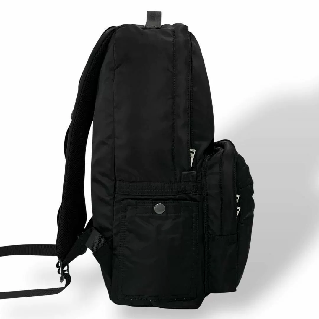 PORTER Tanker Black Backpack — front