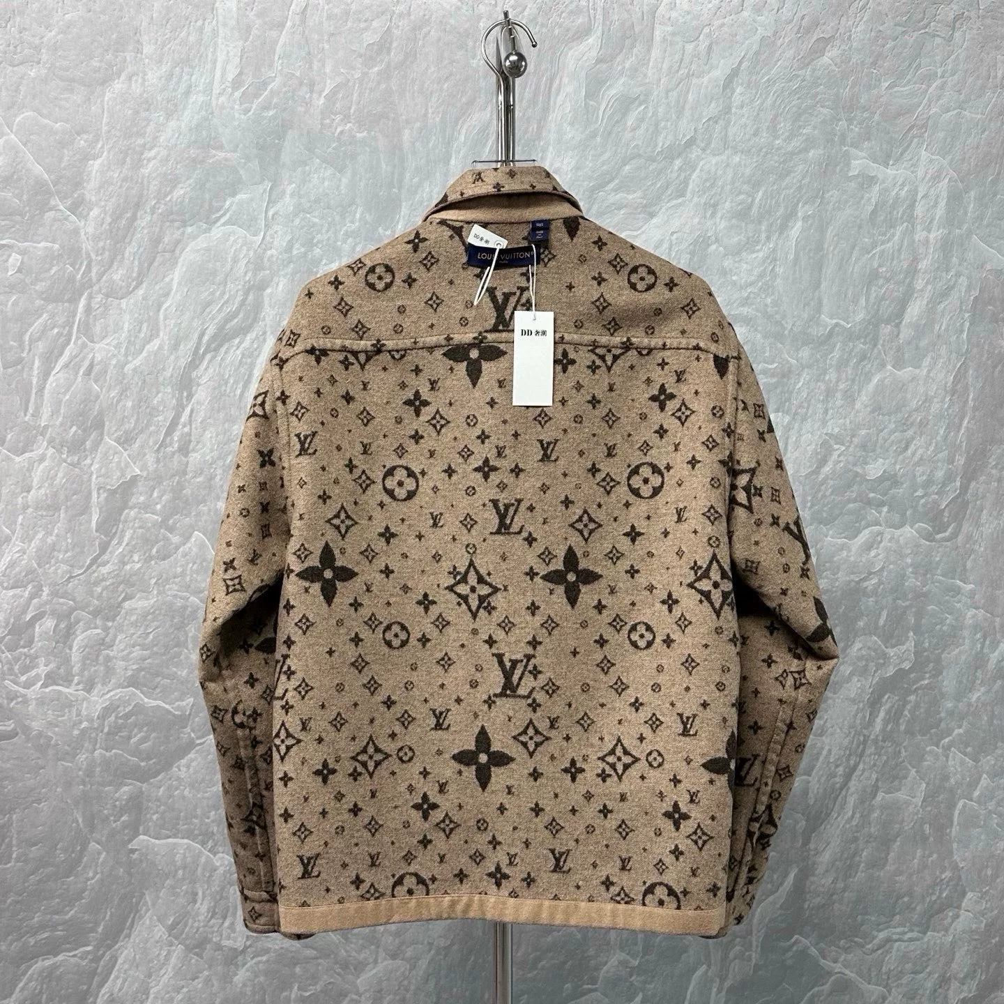 Louis Vuitton SS24 Logo Wool Jacket — front
