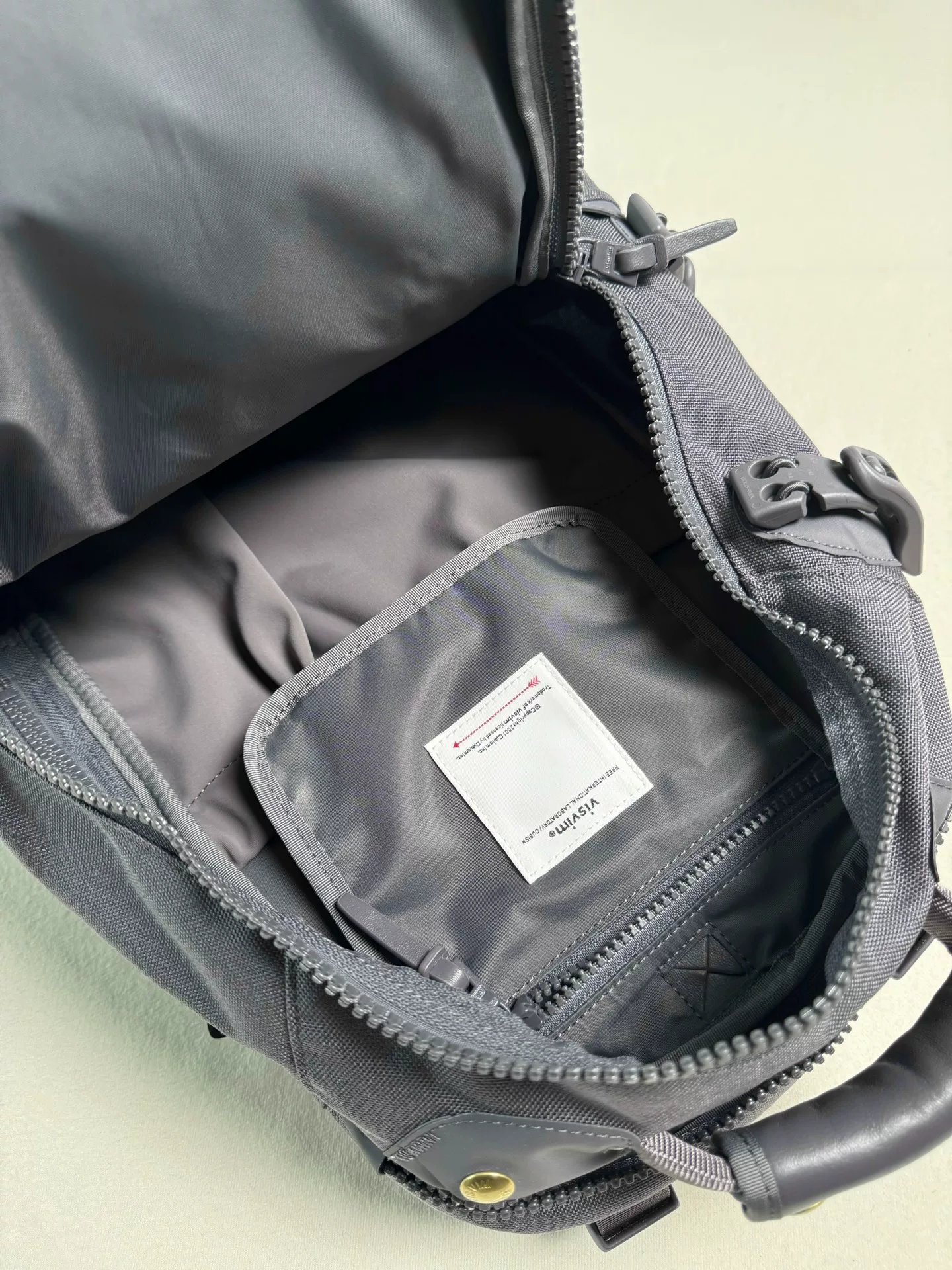 VISVIM 25aw CORDURA 20L Backpack — label