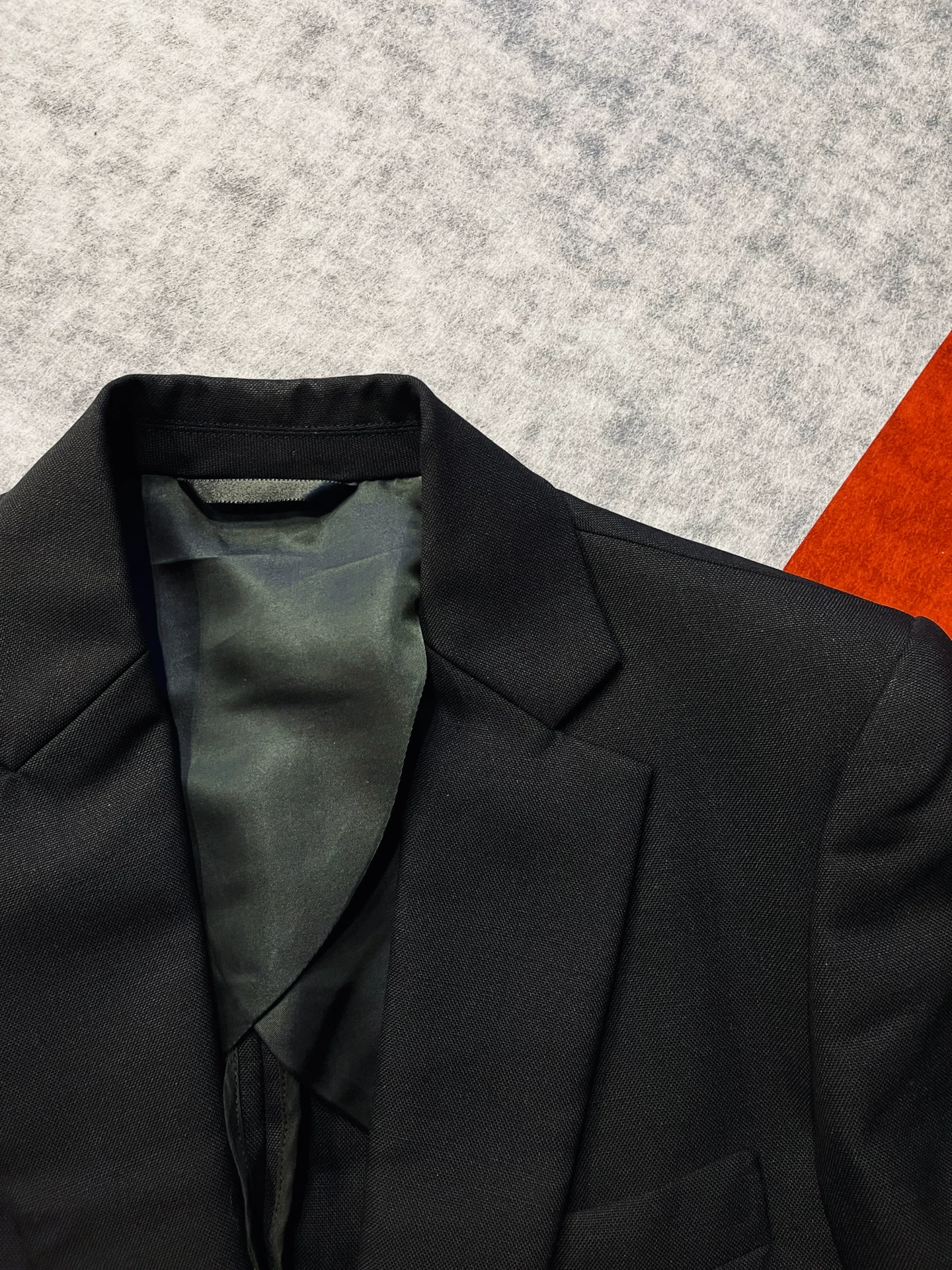 Dress Camp GD Style Black Lip Print Suit — detail