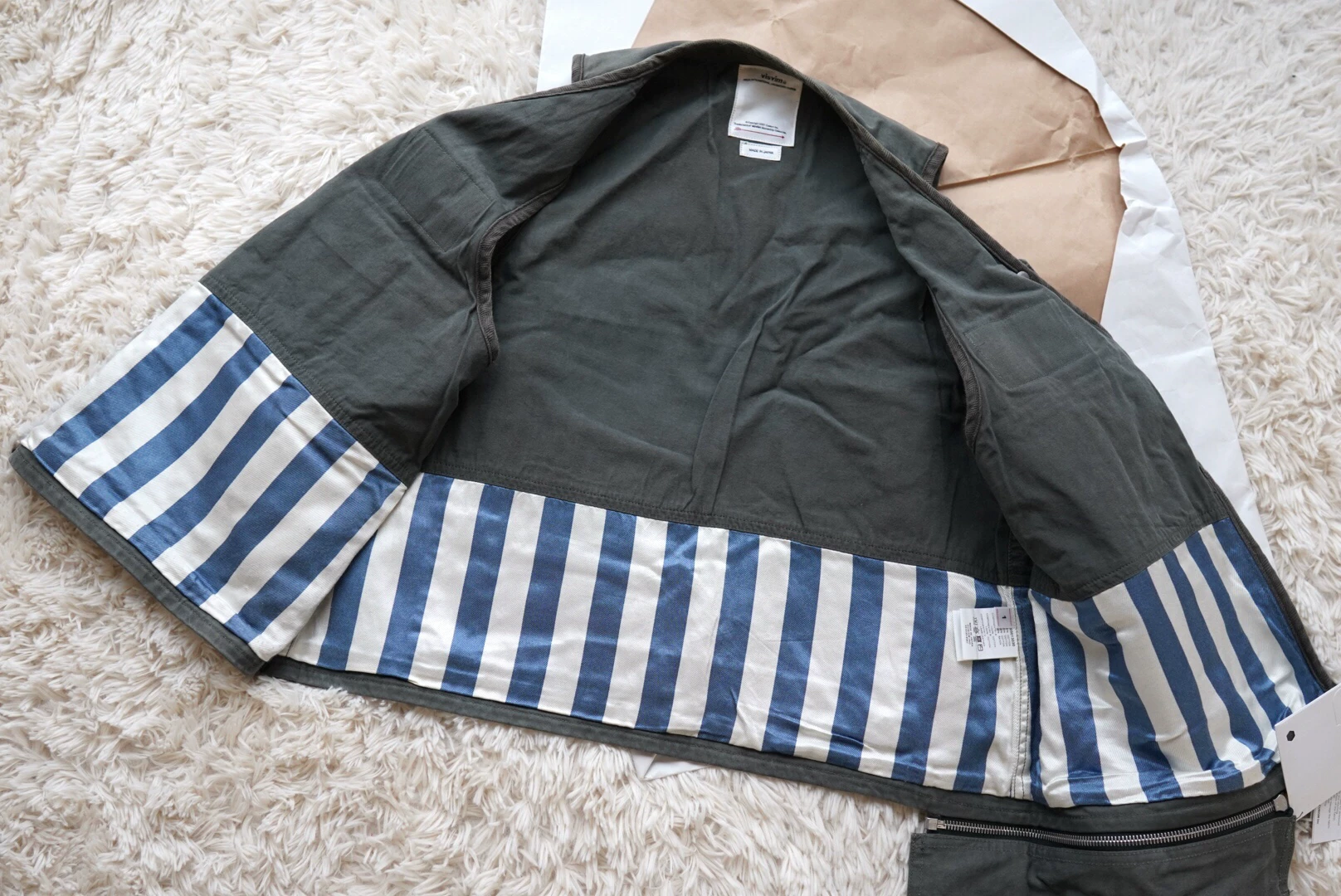 visvim pilar fisherman vest — front