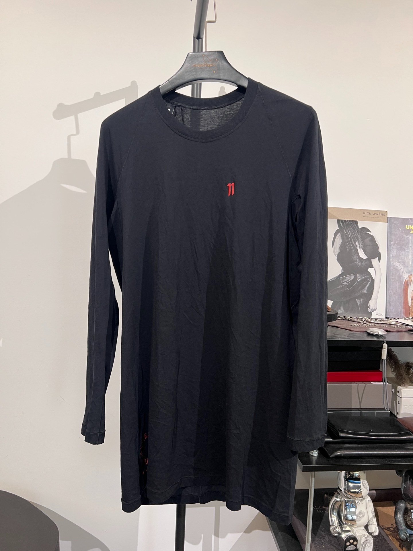 Boris Bidjan Saberi Long-Sleeve Print T-Shirt — front