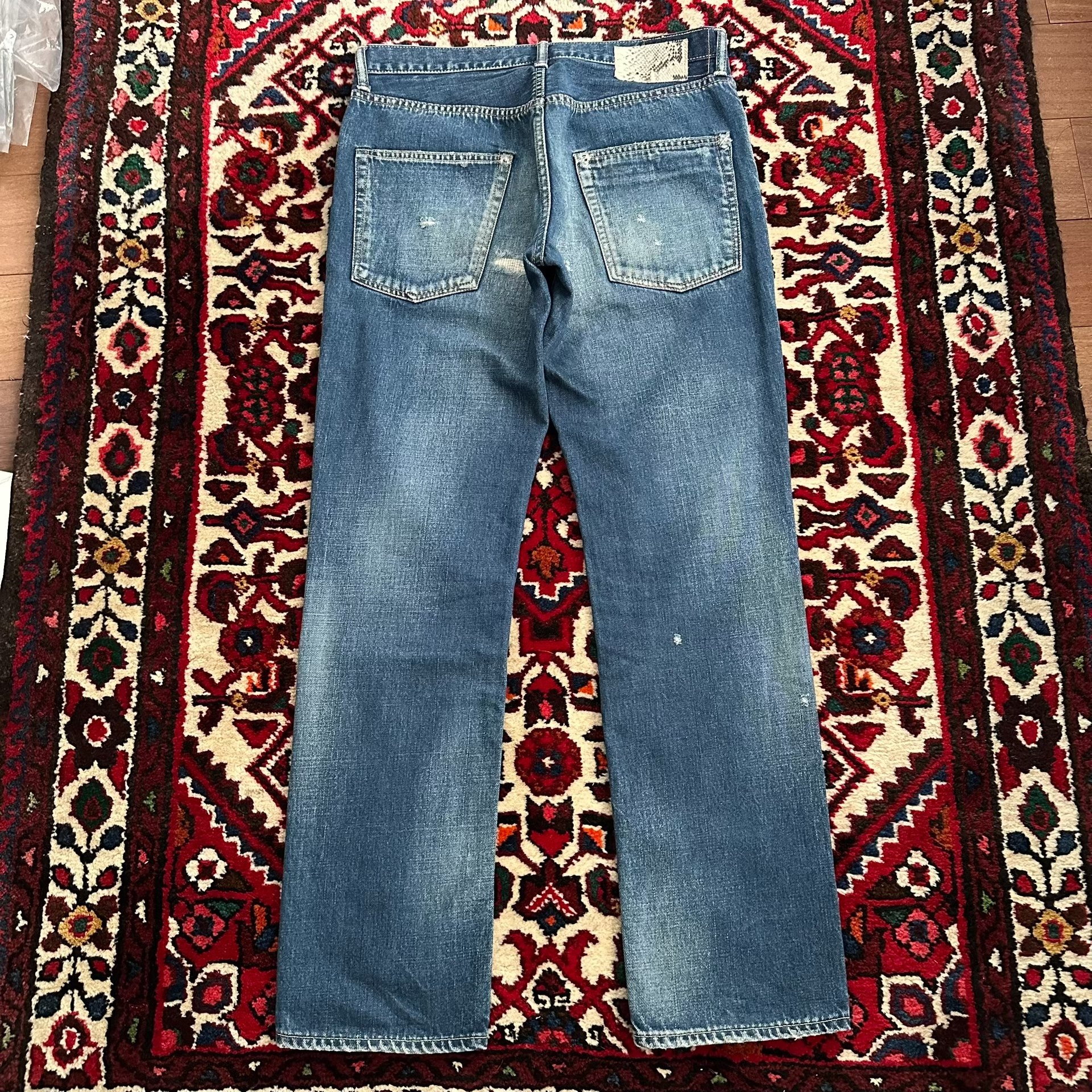 VISVIM 10AW FLUXUS 03D5 Jeans w32l30 — front