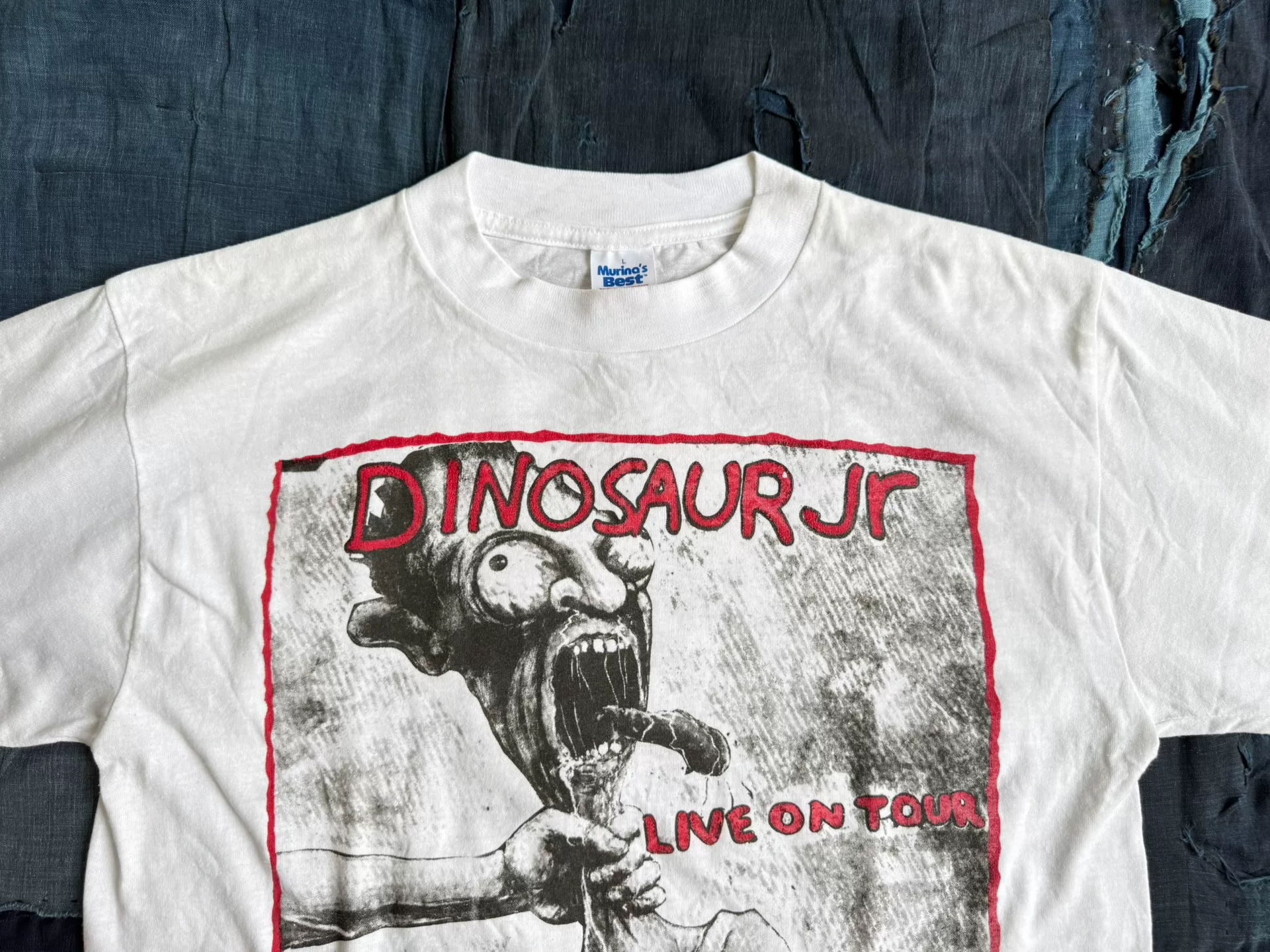 Vintage Dinosaur Jr Live Tour Tee — detail